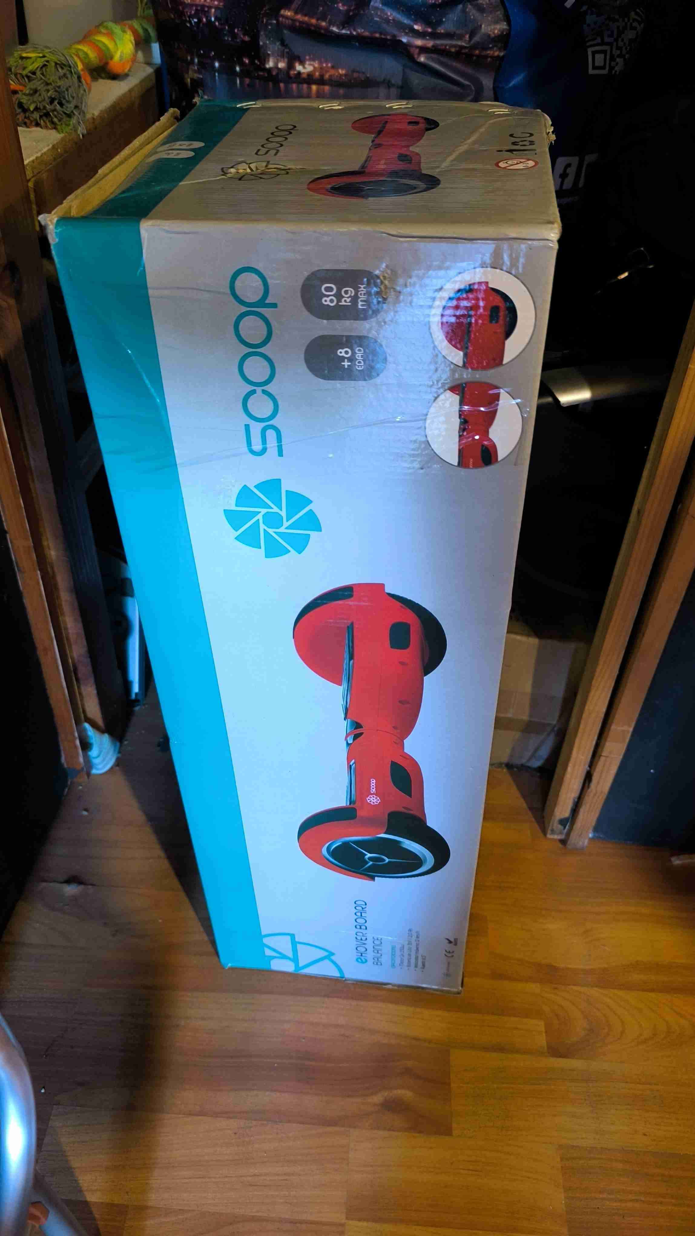 Scooter Hoverboard azul nuevo