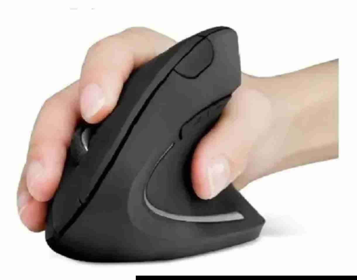 Mouse ergonómico vertical negro