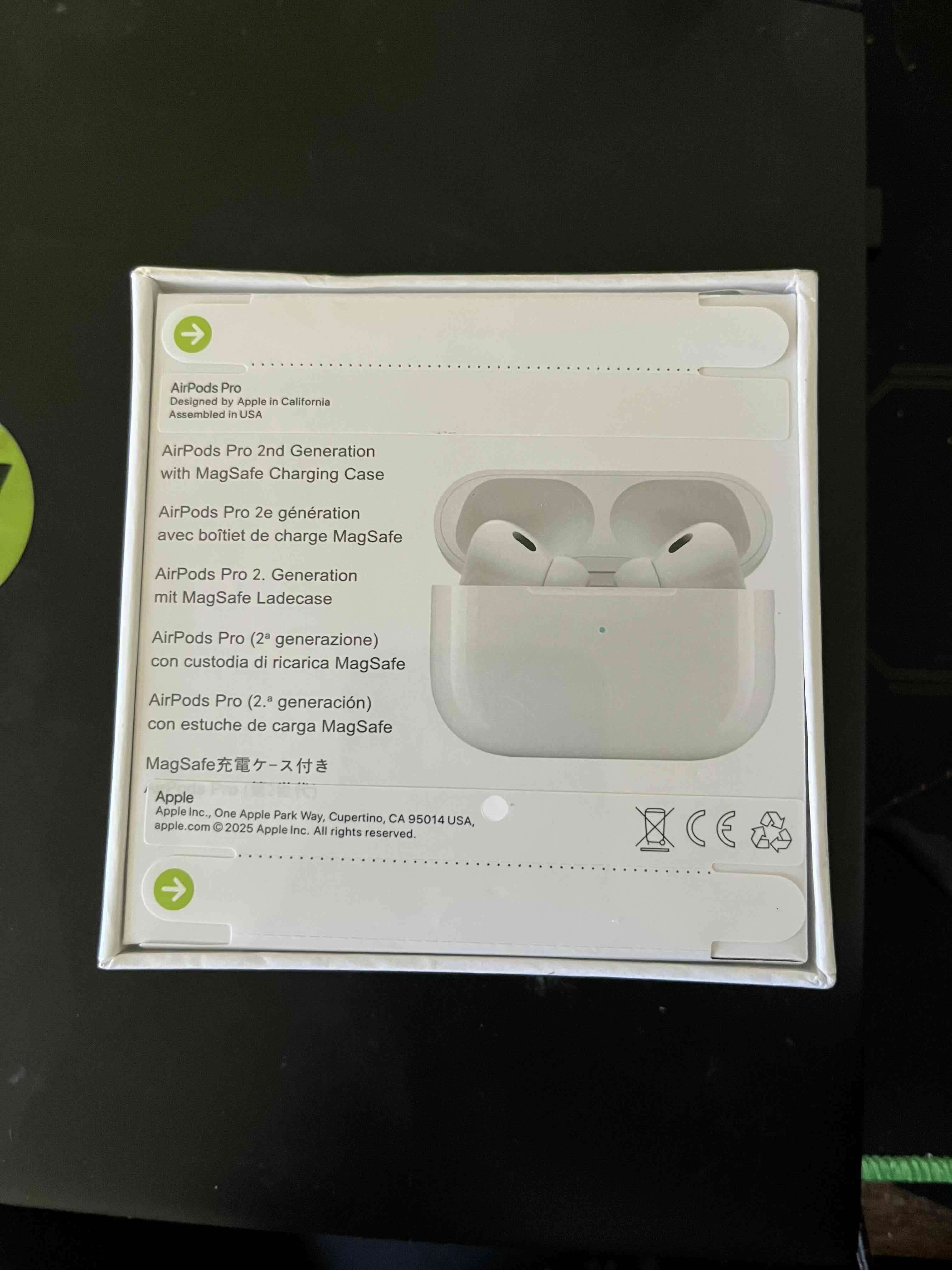 Airpods inalámbricos blancos - miniatura 2