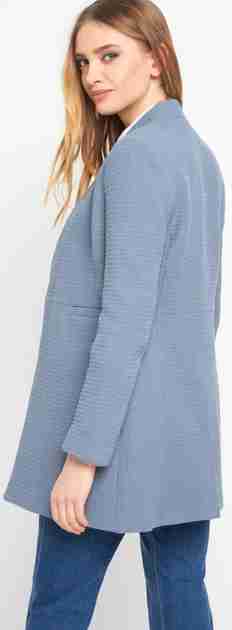 Abrigo azul estilo elegante - miniatura 3