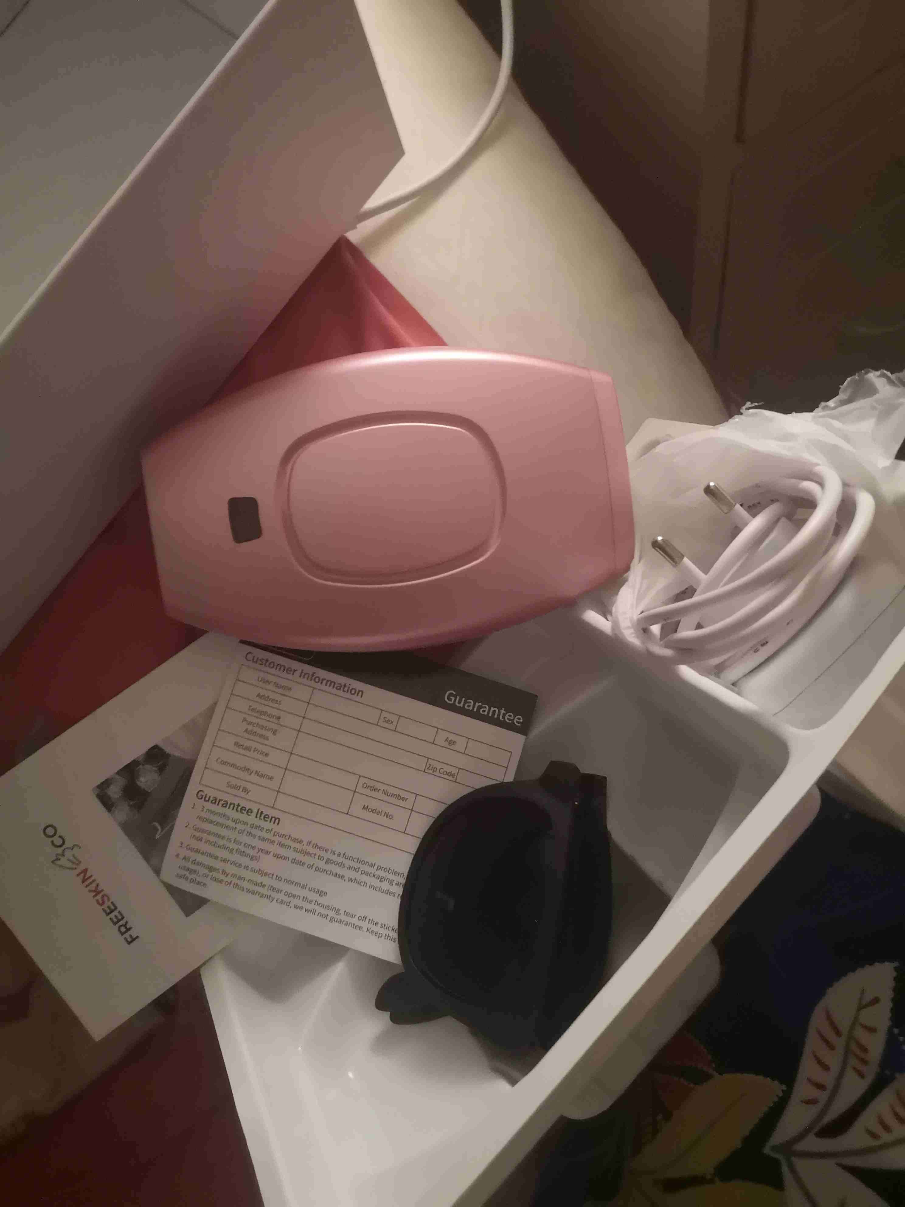 Depiladora láser femenina rosada - miniatura 2