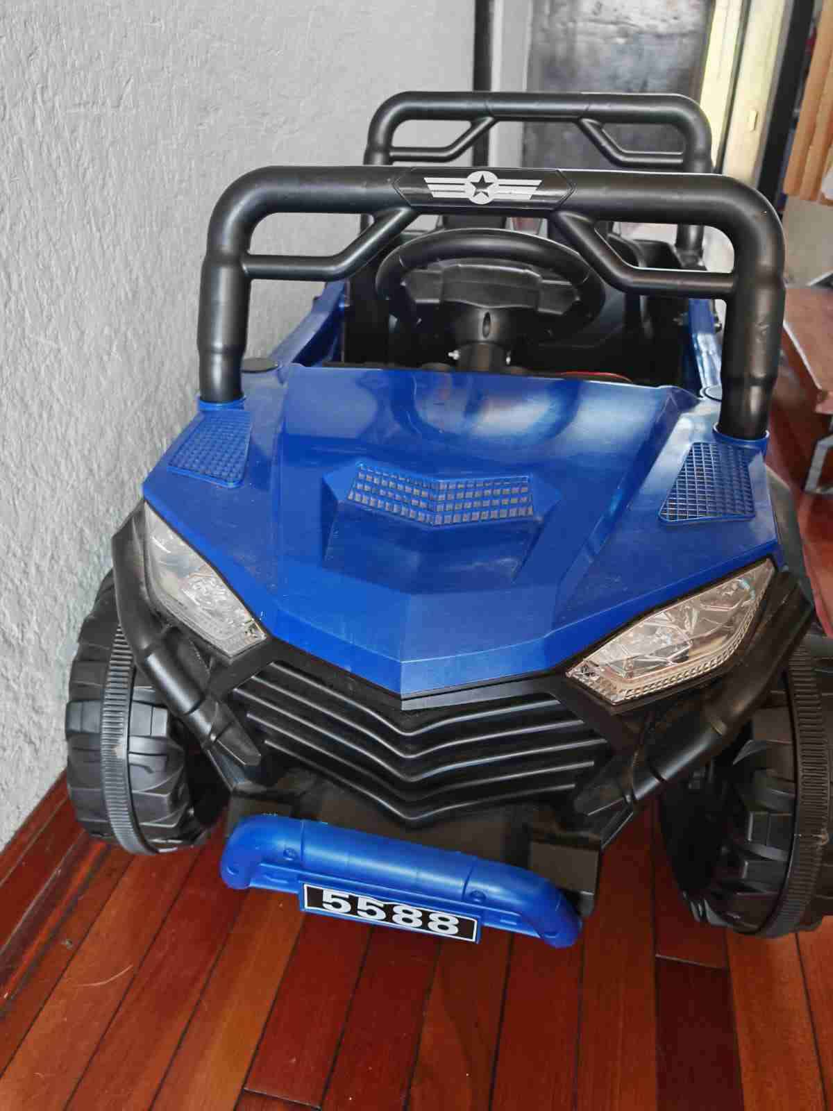 Auto eléctrico para niños azul