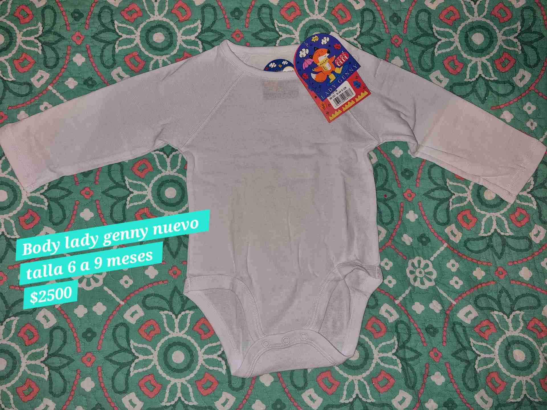 Body blanco para bebé nuevo