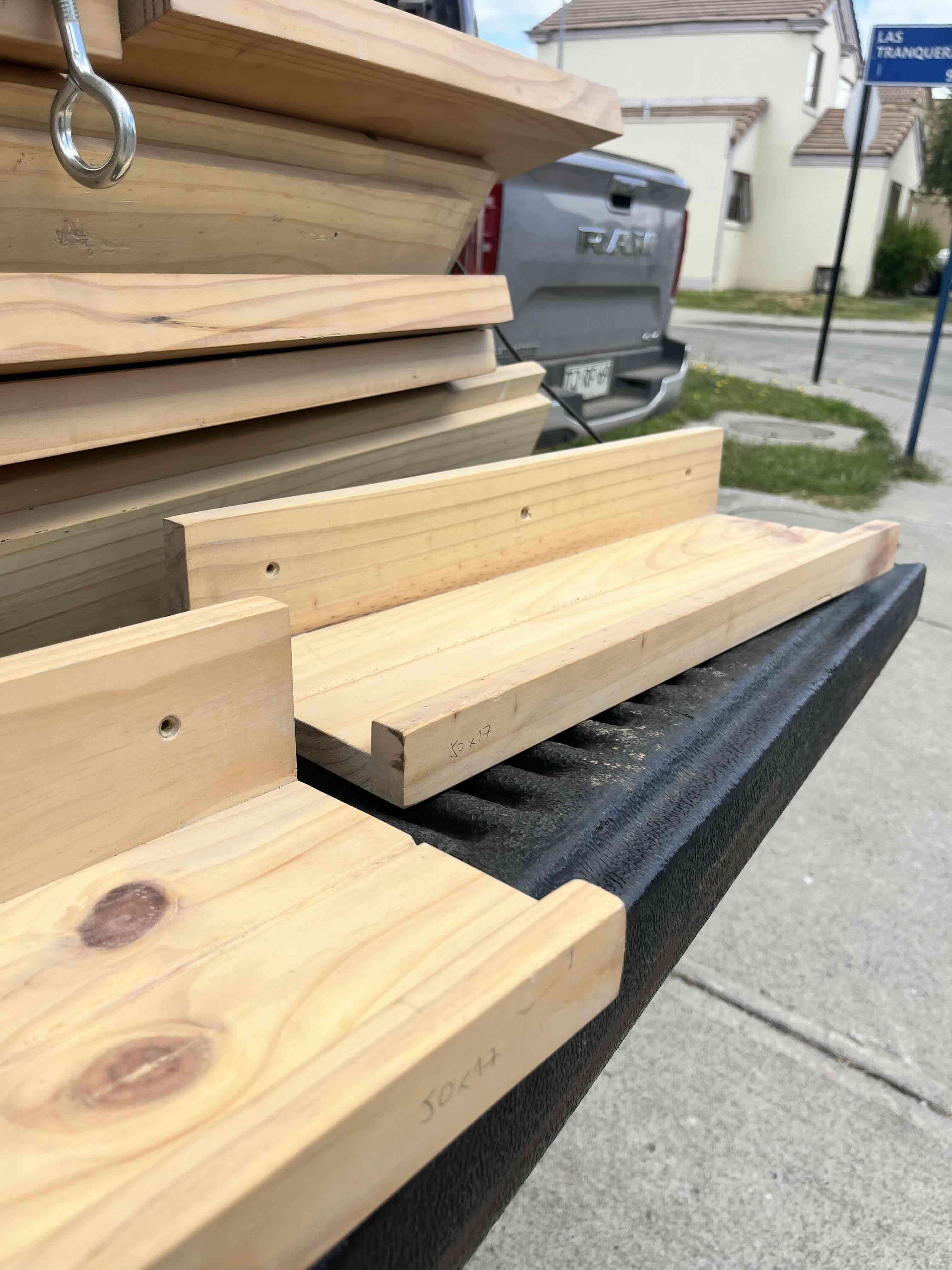 Repisas de muro madera - miniatura 2