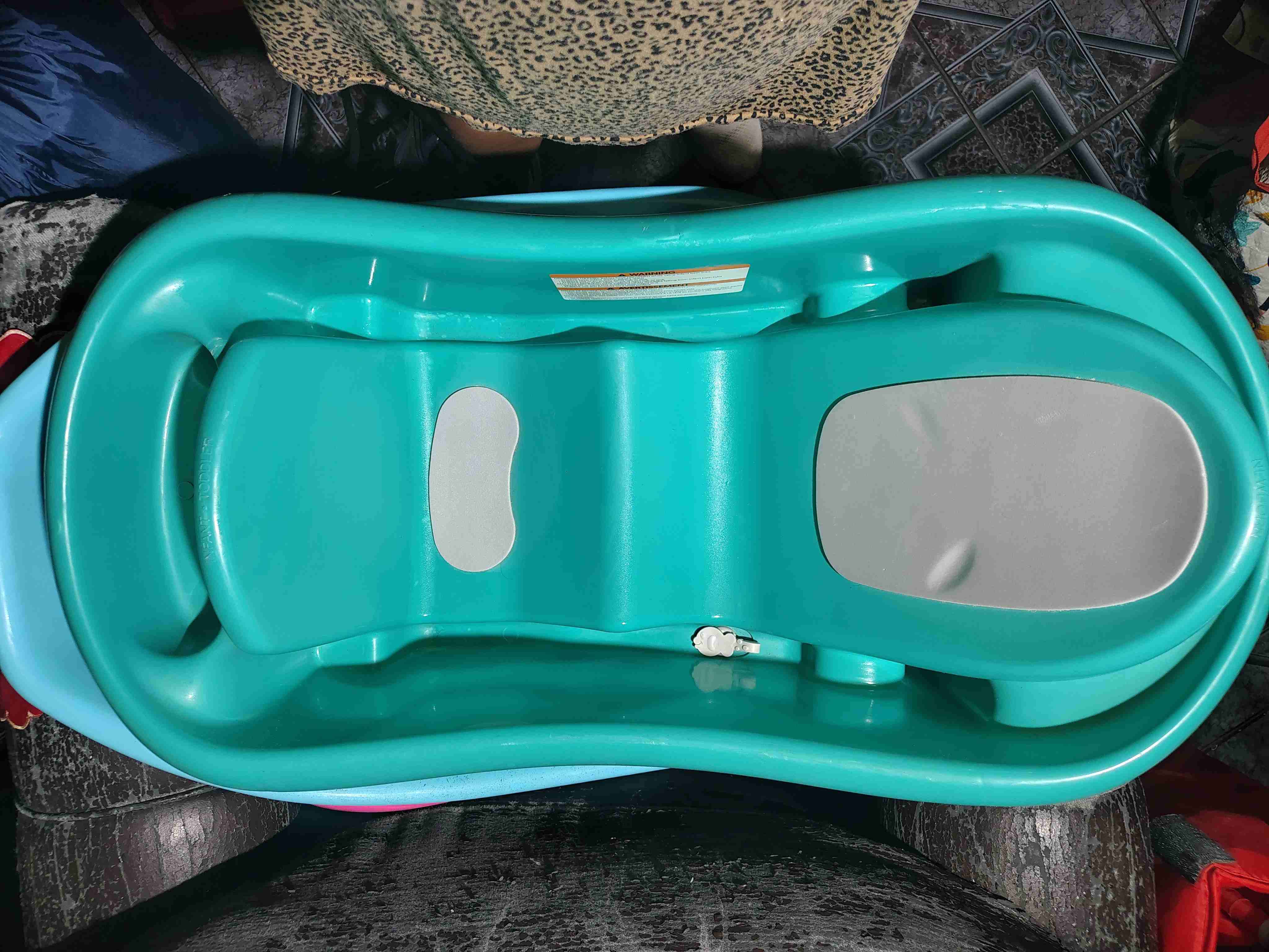 Tina de baño para bebé rosa - miniatura 3