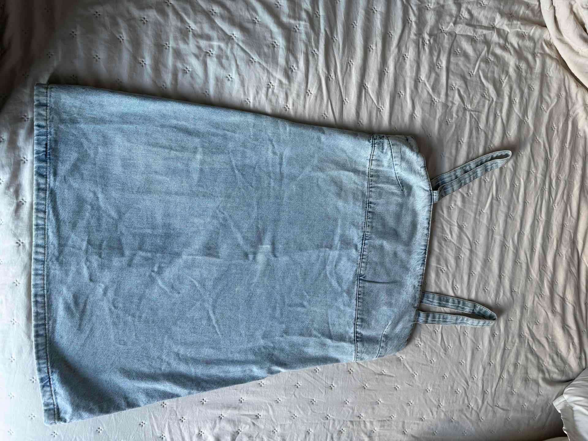 Vestido ZARA M nuevo de mezclilla azul claro