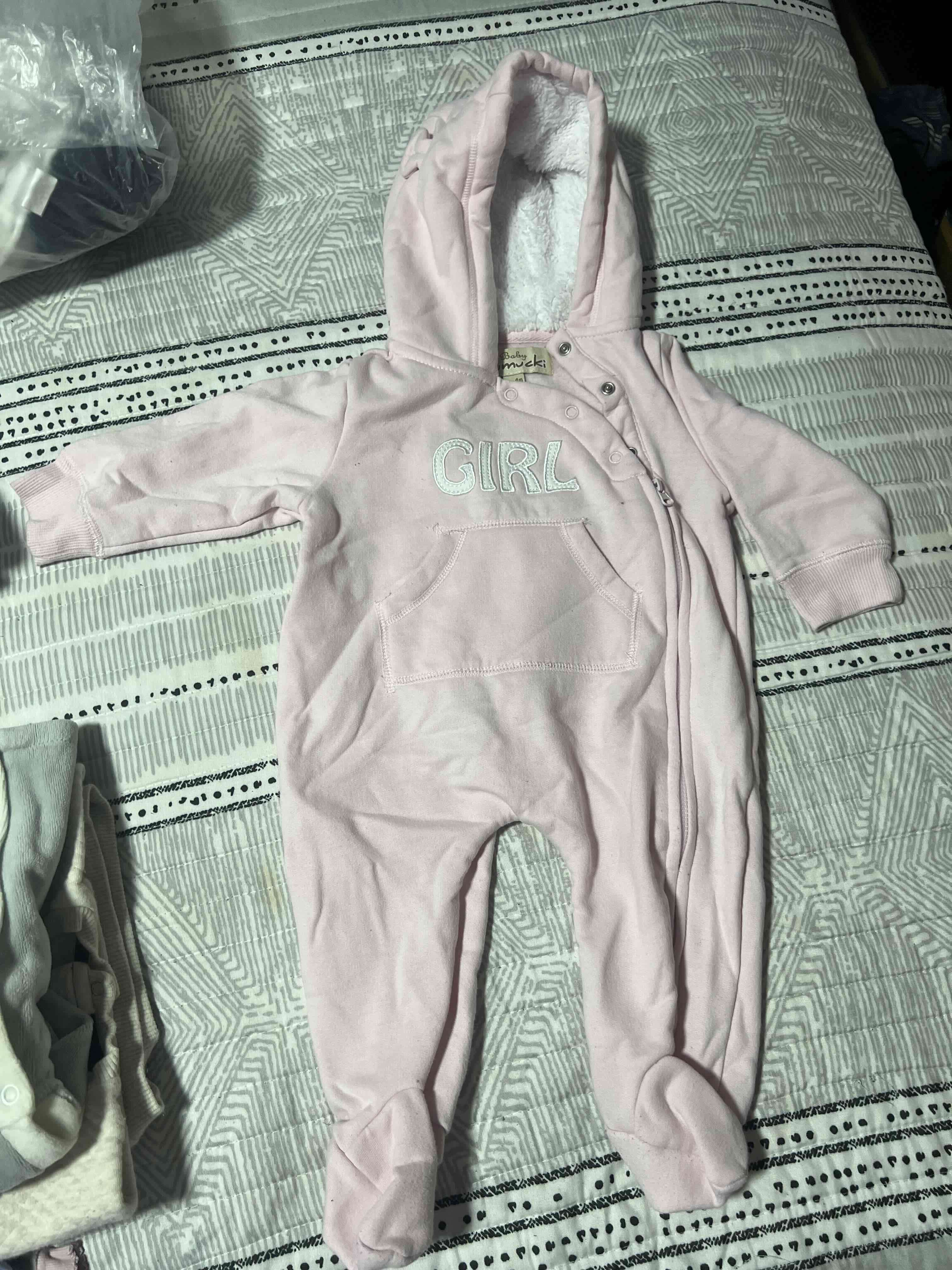 Enterito rosa para niña 9 meses