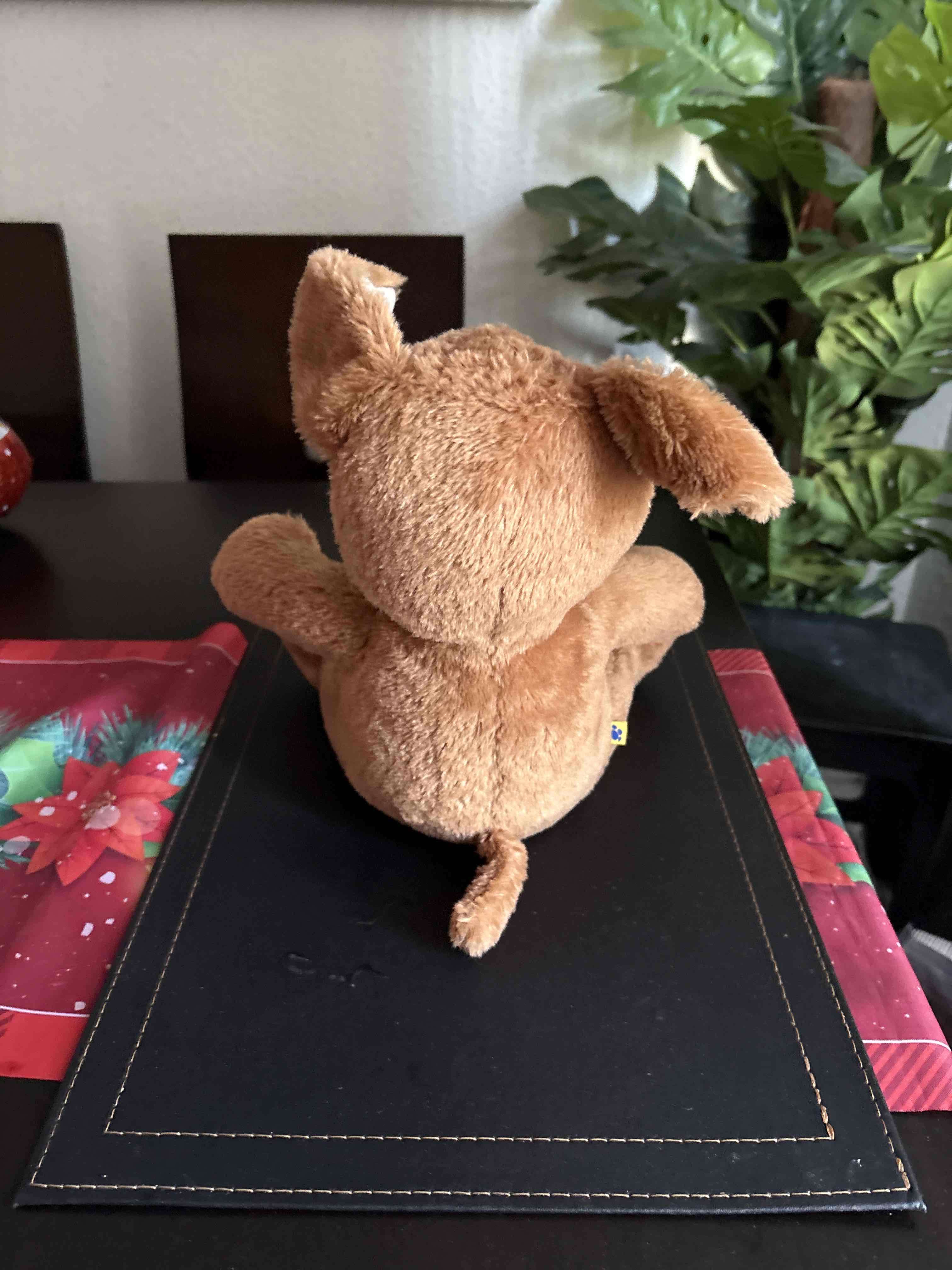 Peluche de perro café - miniatura 2