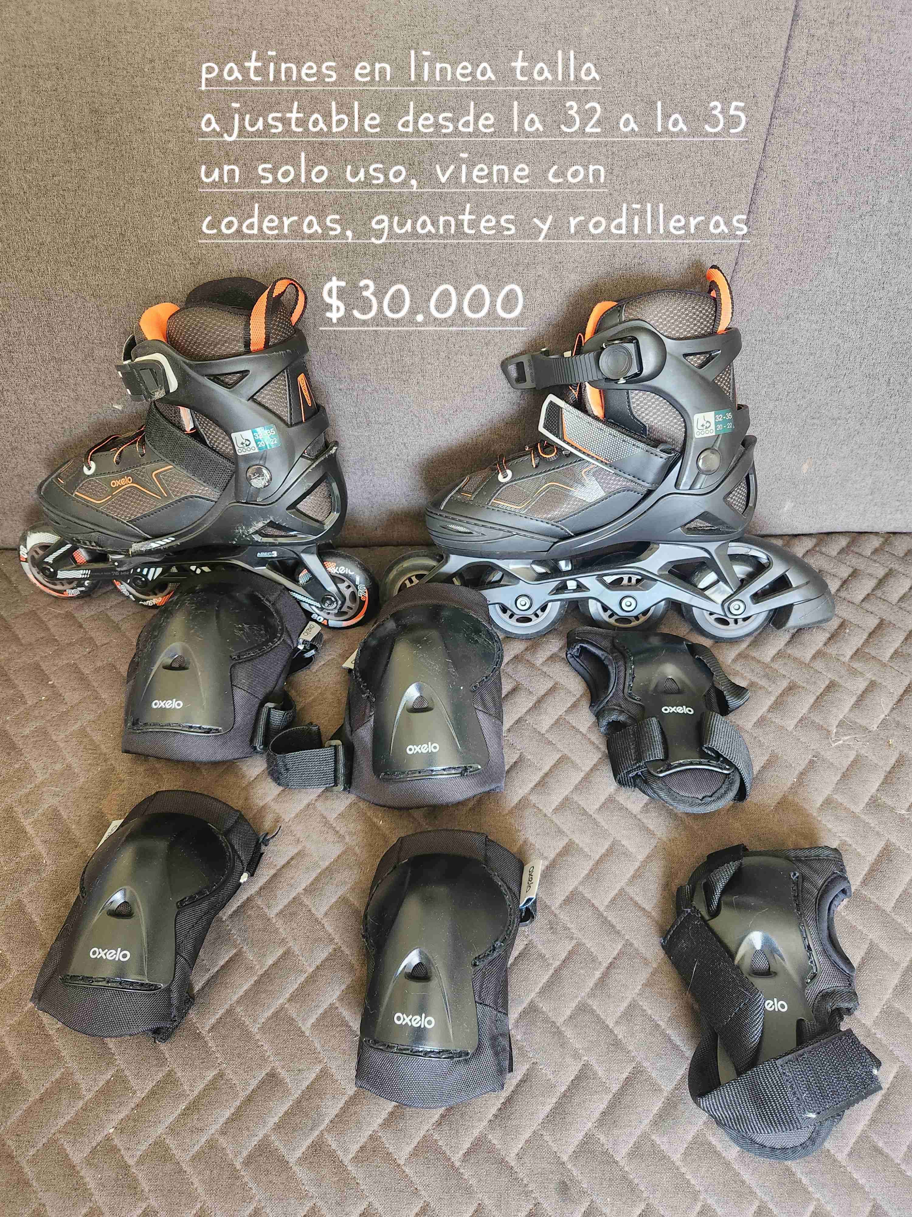 Patines en línea ajustables Oxelo