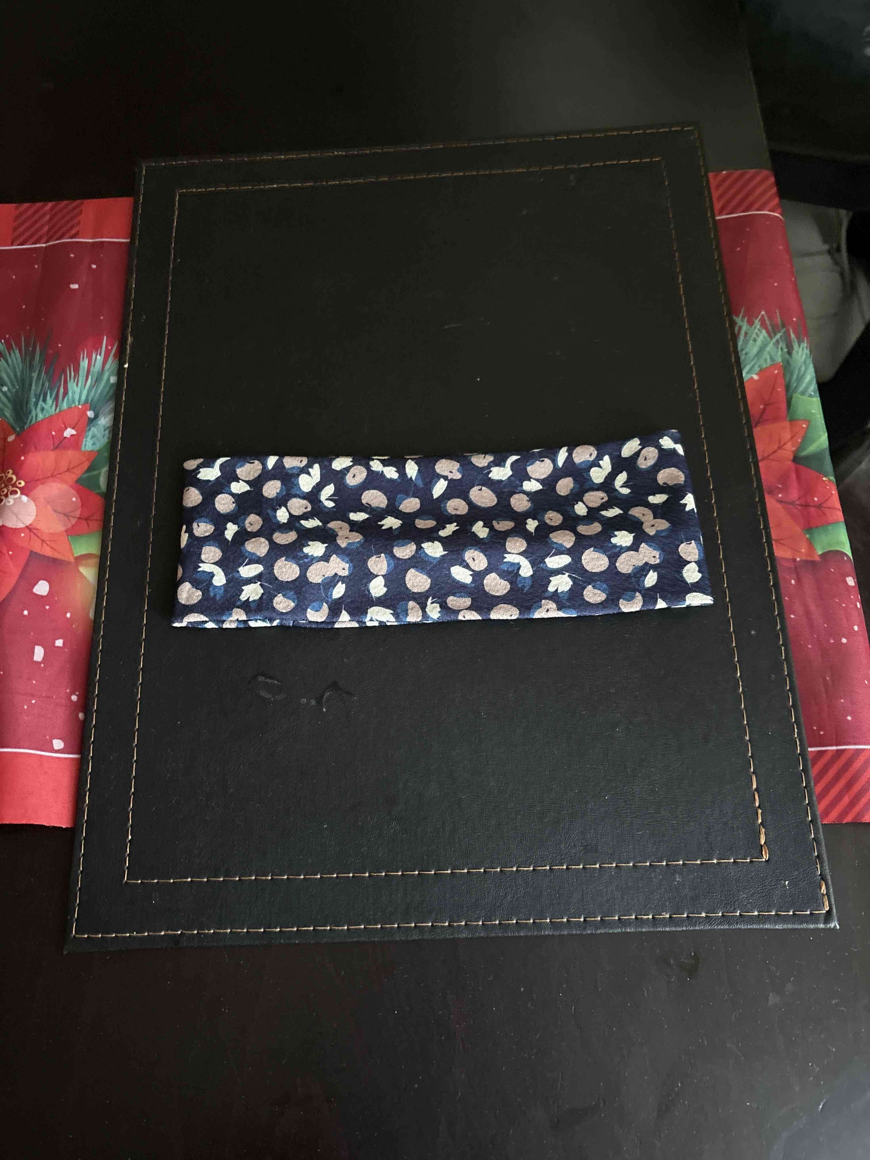 Cintillo estampado de tela