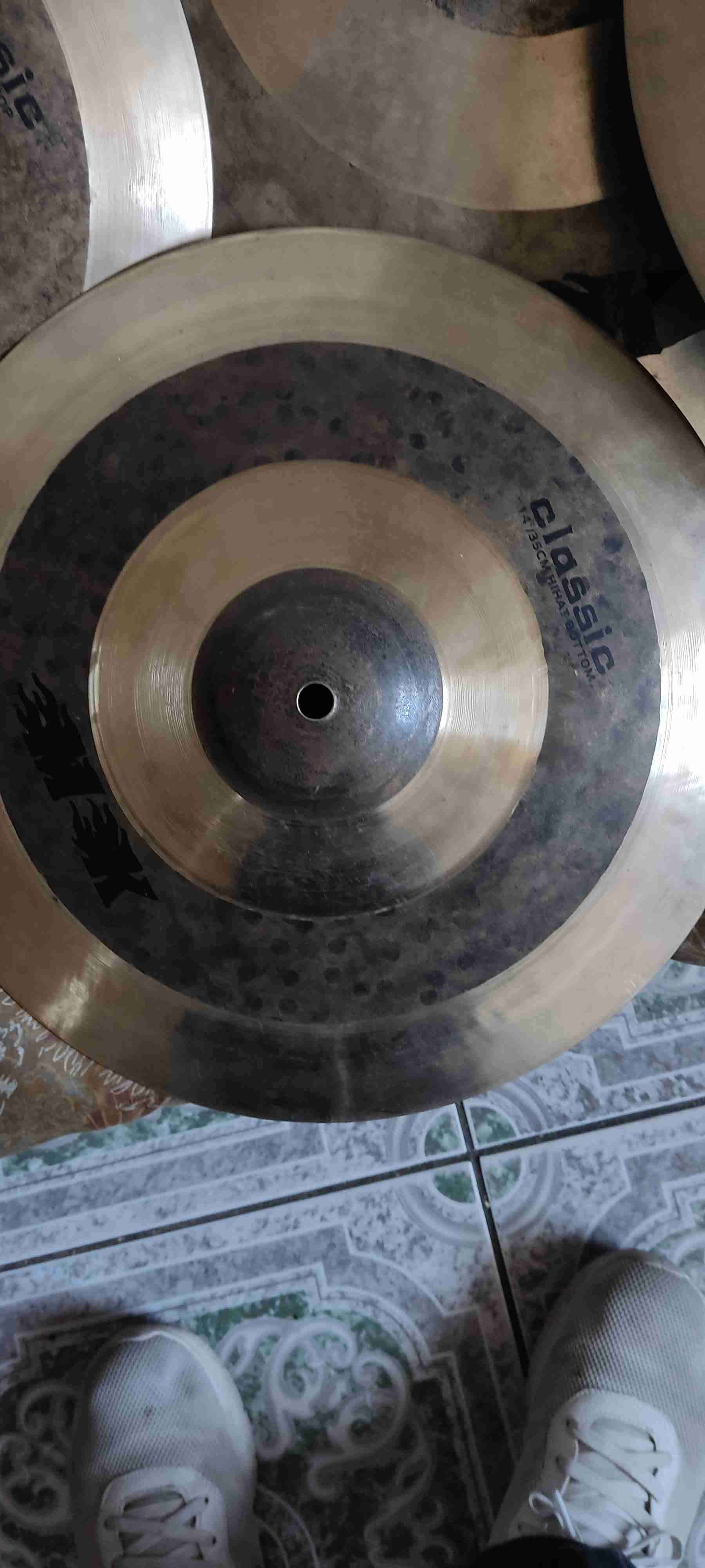 Platillos de batería clásicos aleación B20 - miniatura 4