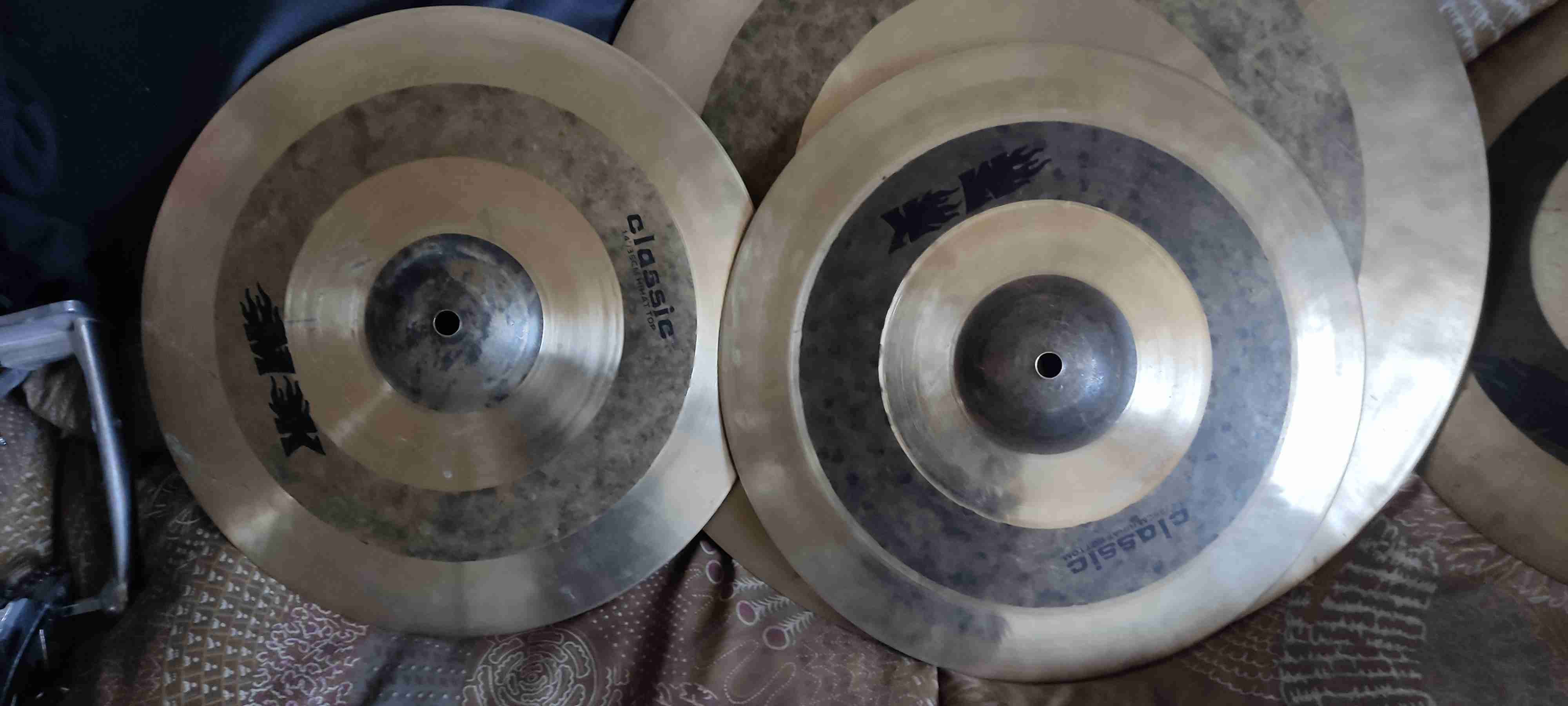 Platillos de batería clásicos aleación B20 - miniatura 5