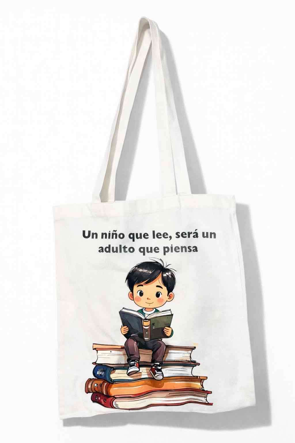 Bolsa de tela con diseño infantil