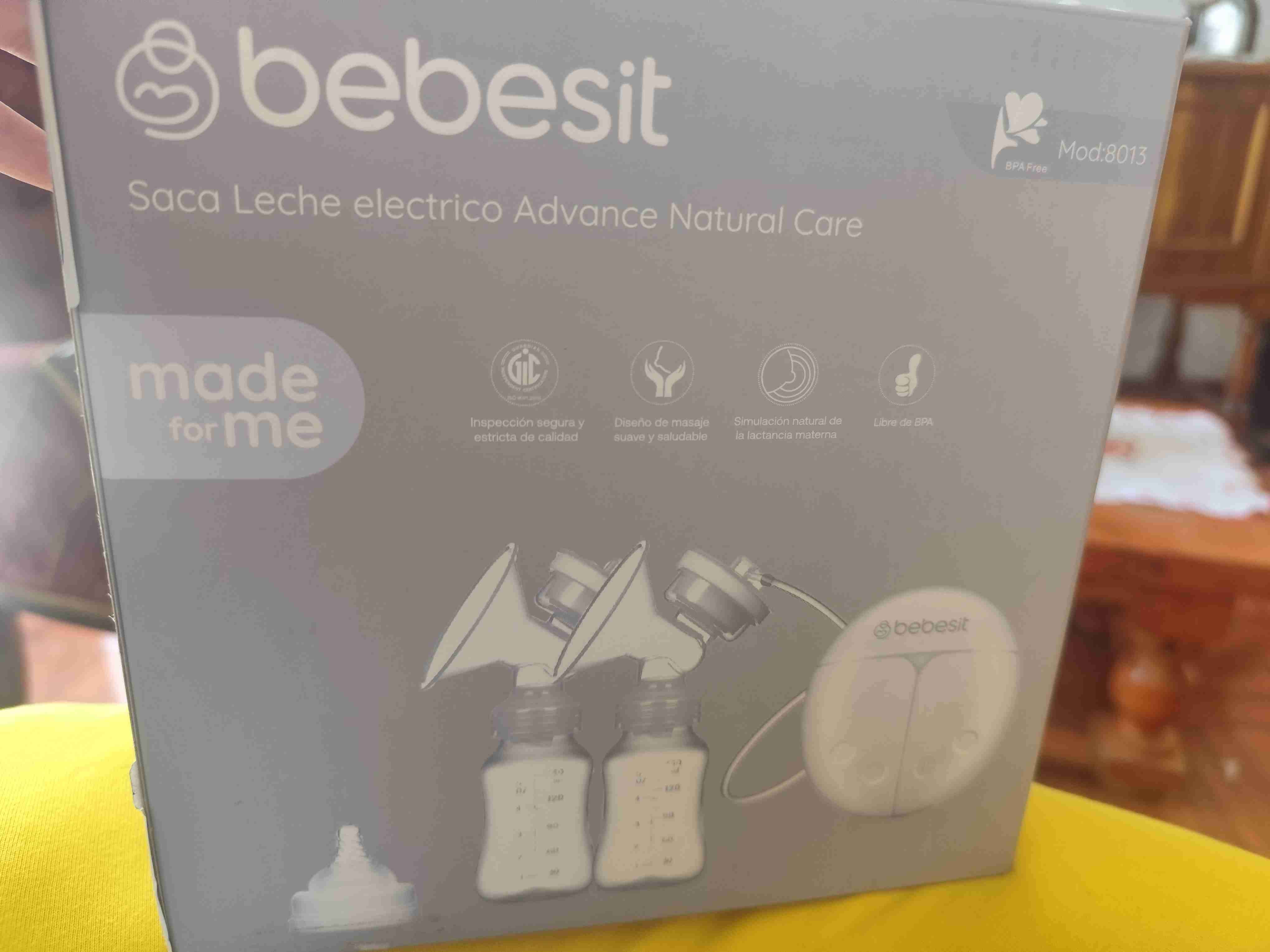 Extractor de leche eléctrico Bebesit