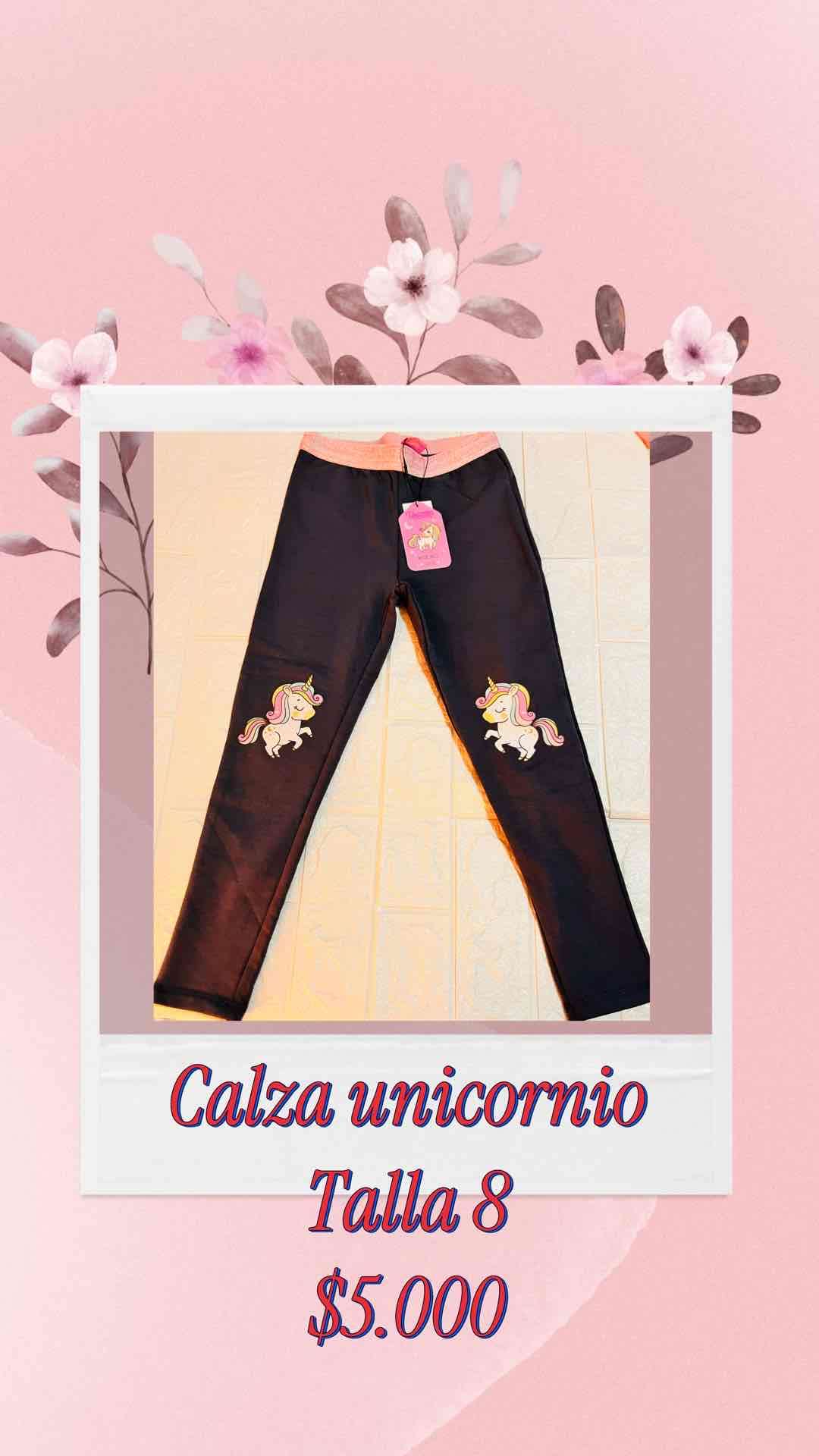 Leggins unicornio talla 8
