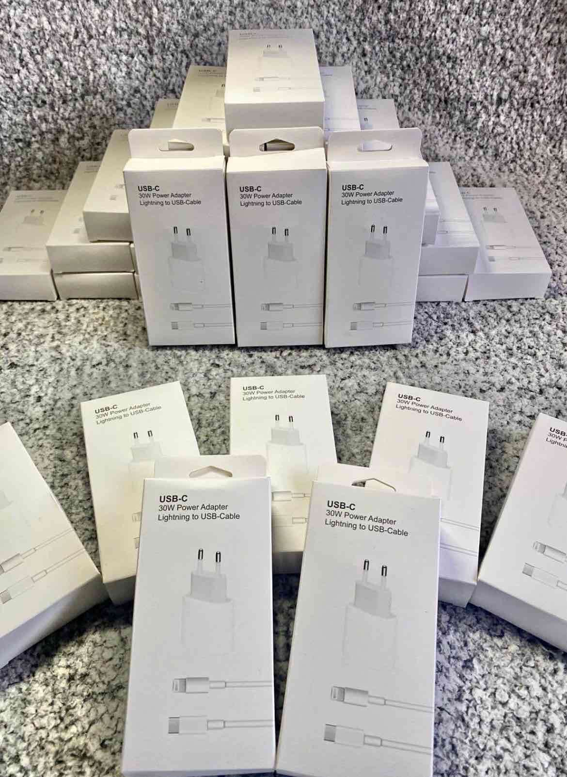 Adaptador USB-C 30W con cable Lightning