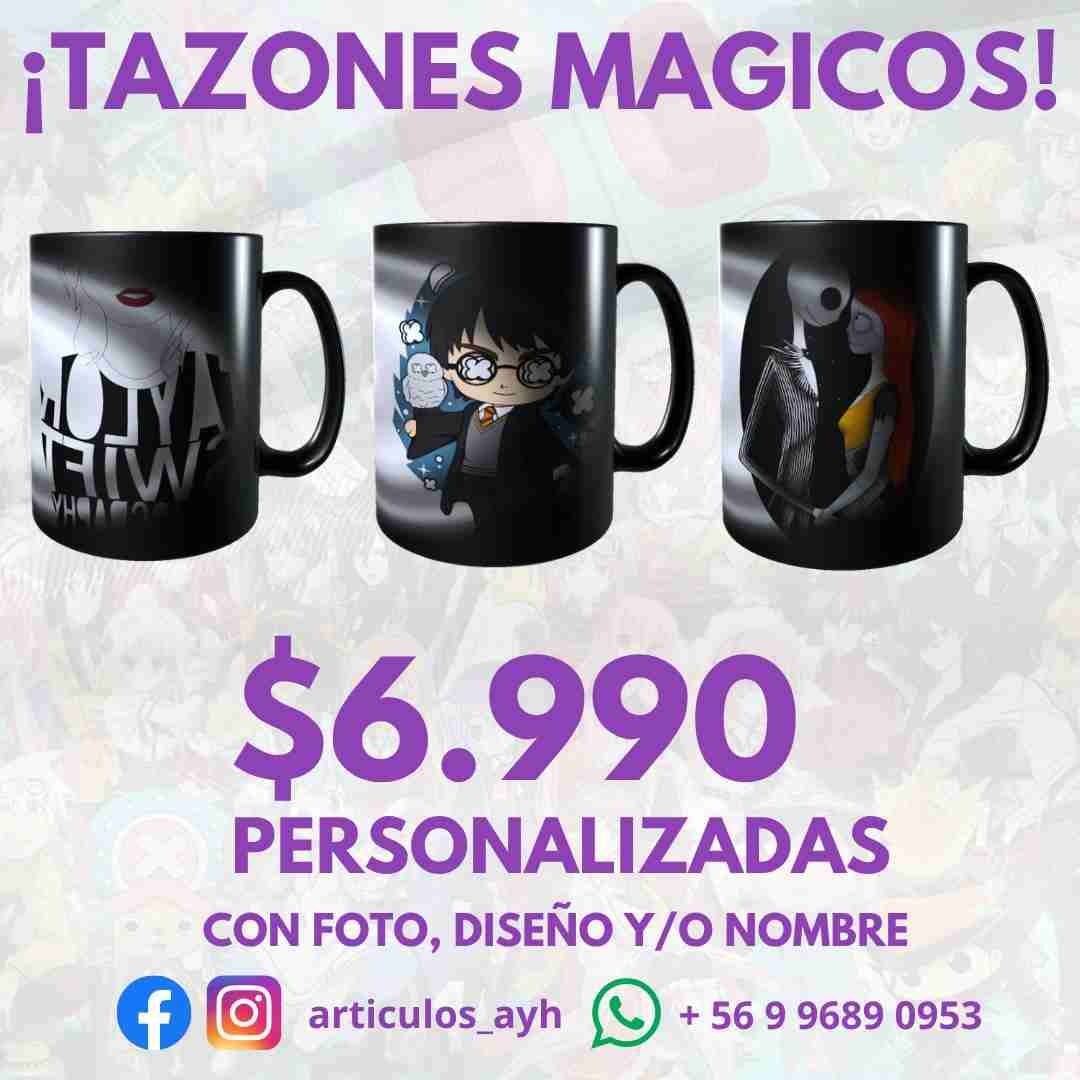 Tazones mágicos personalizados