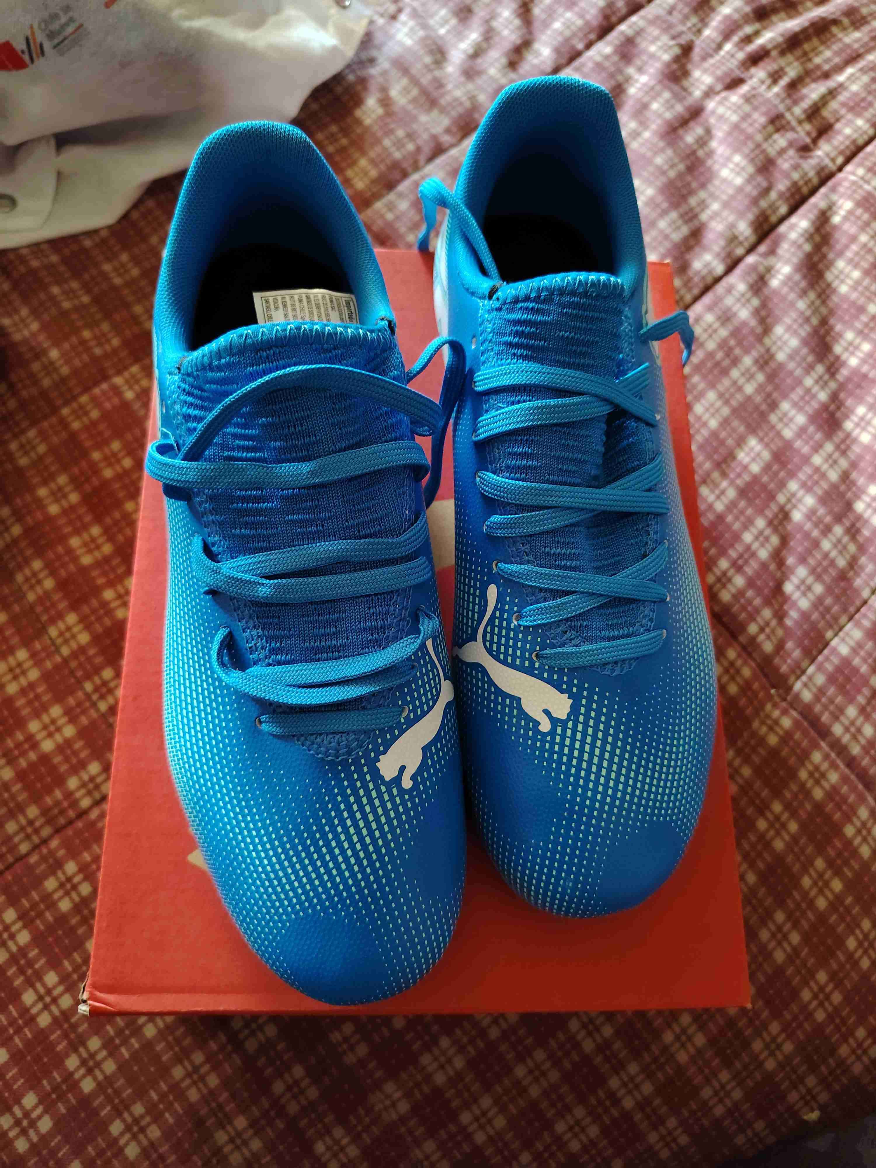 Zapatos de Fútbol Puma Azules 38 - miniatura 2
