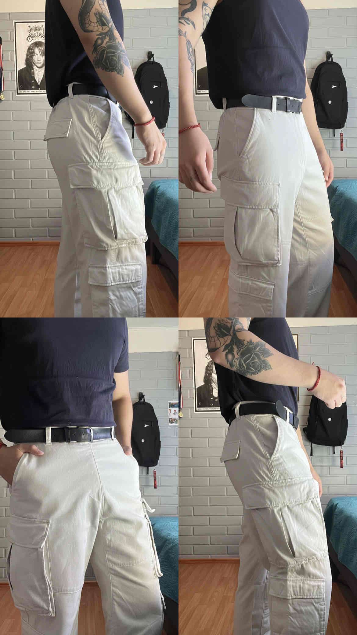 Pantalones cargo  hombre HyM