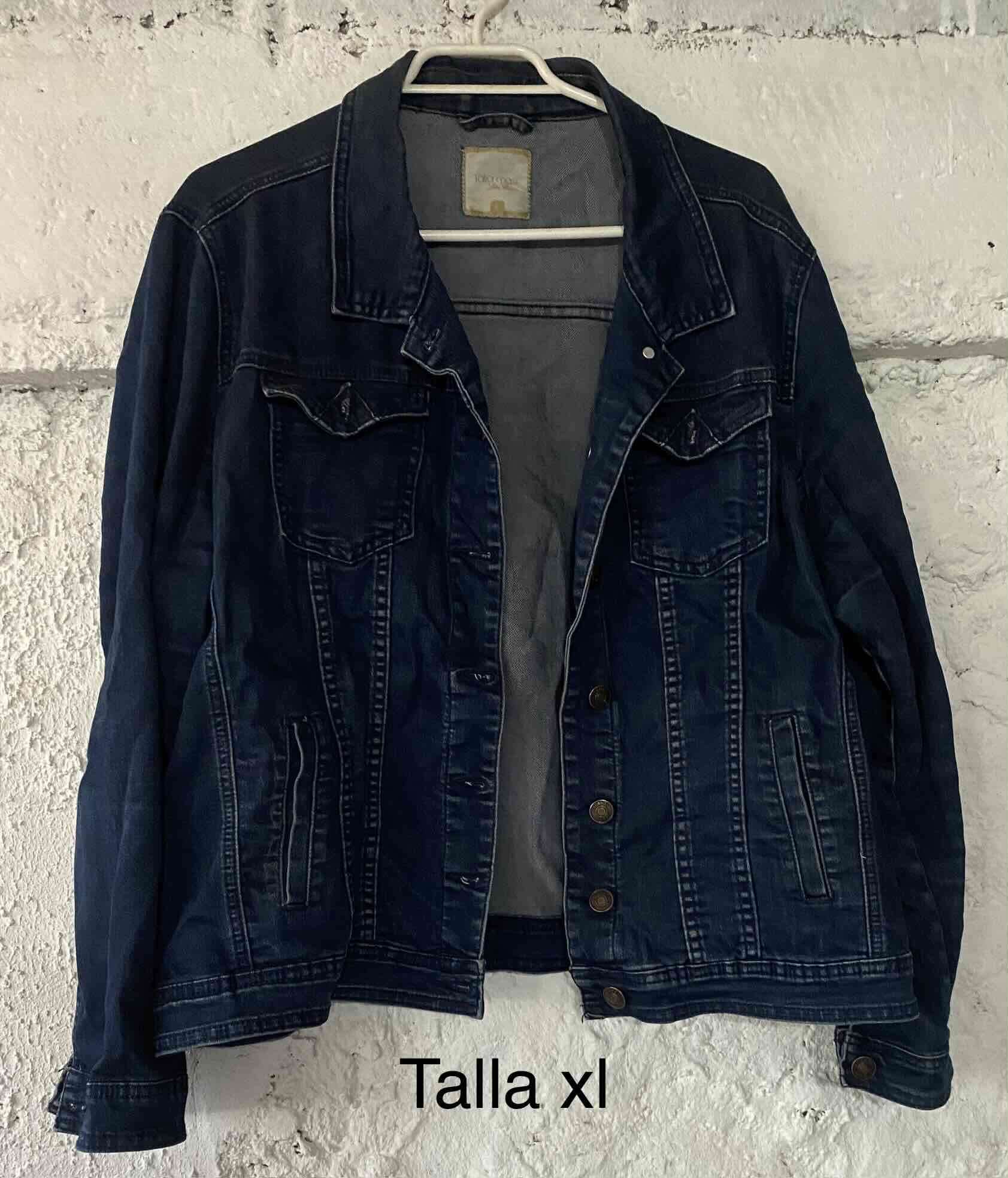 Chaqueta jeans talla XL