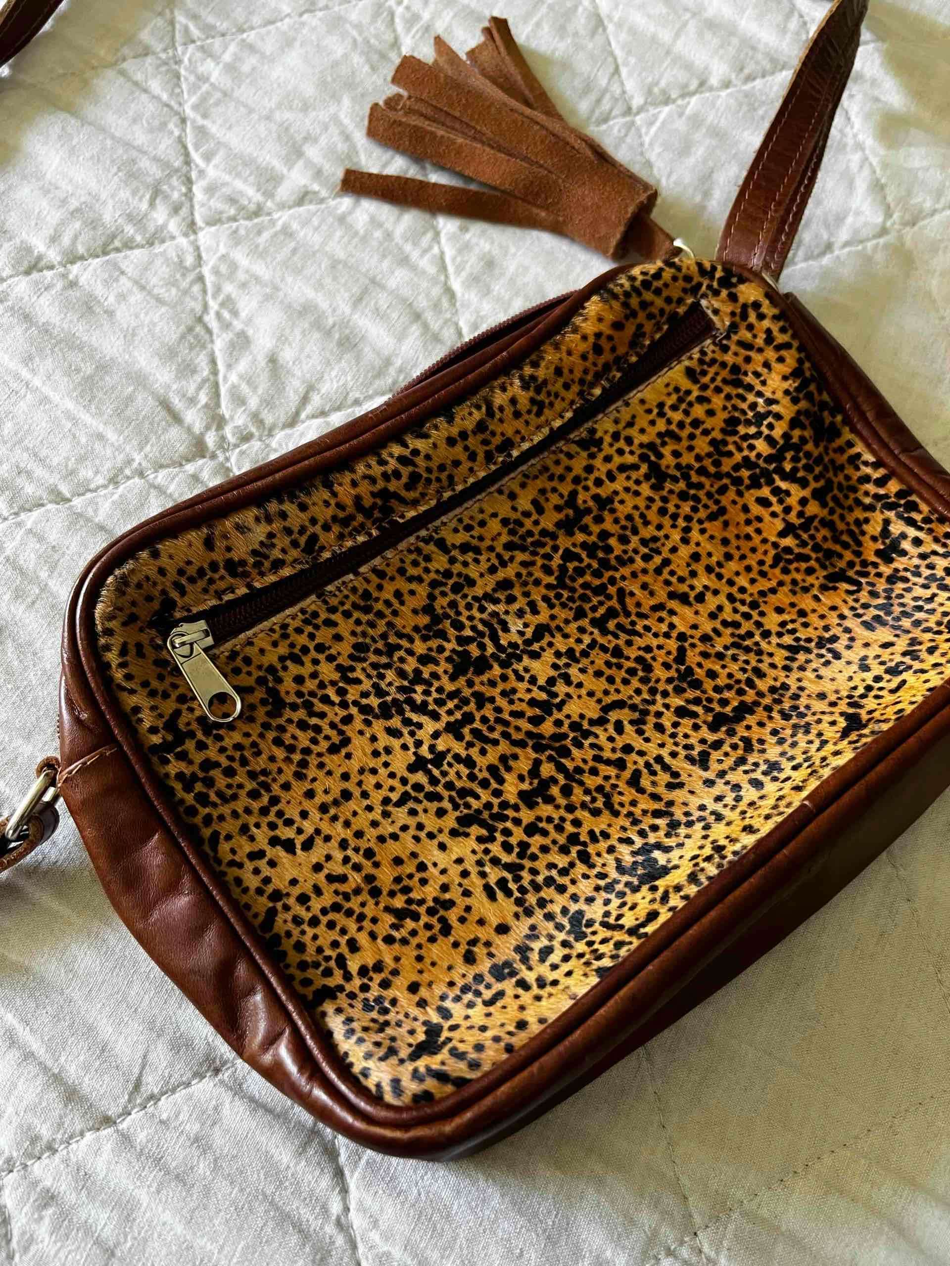 Cartera con estampado animal print - miniatura 2