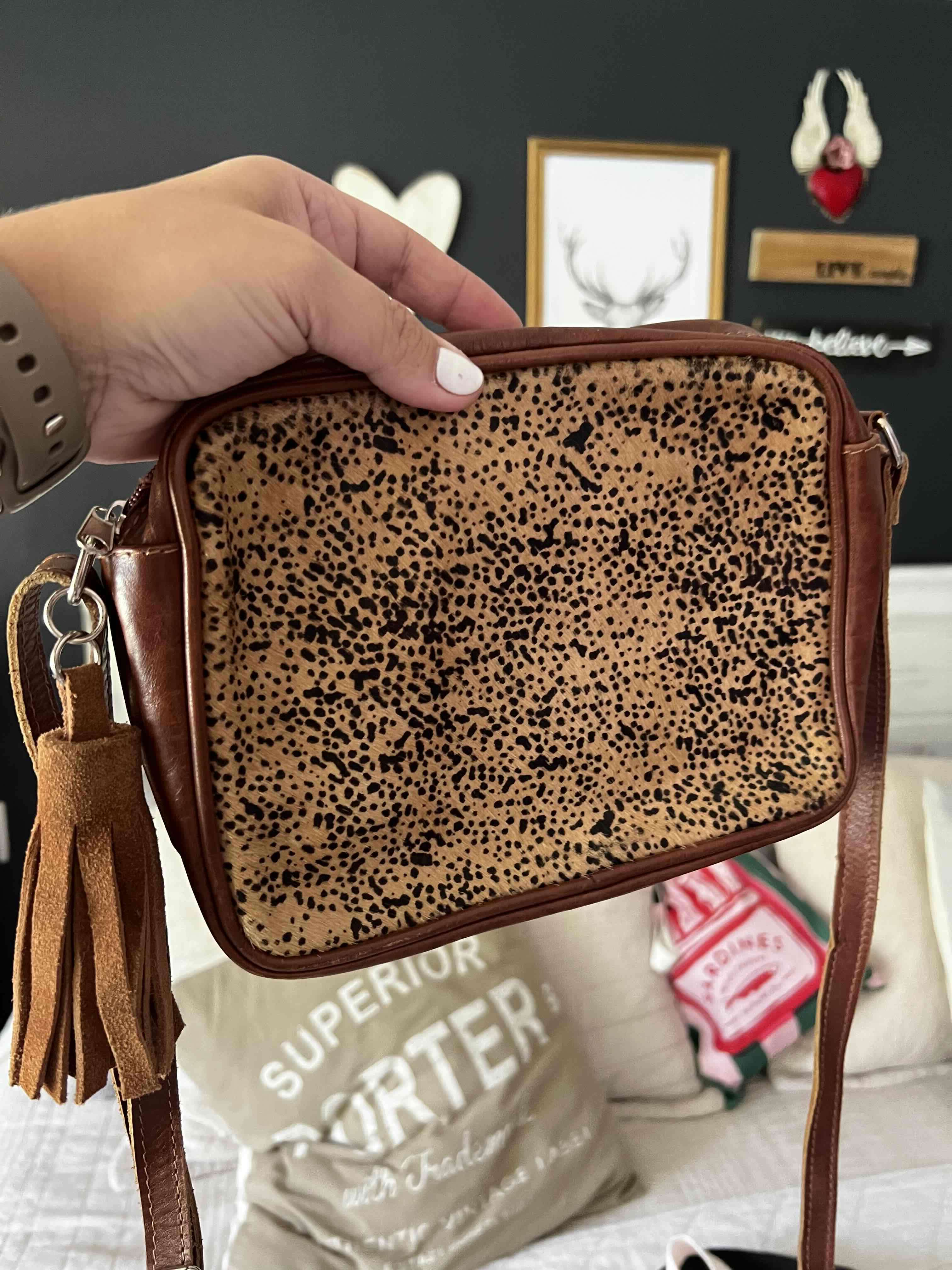 Cartera con estampado animal print - miniatura 3