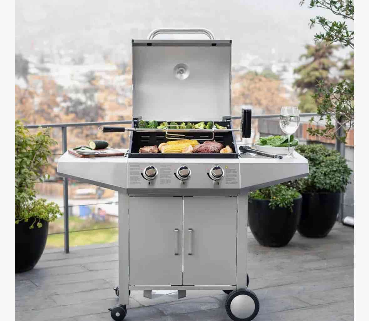 Parrilla a gas FDV Essence 3Q - miniatura 4