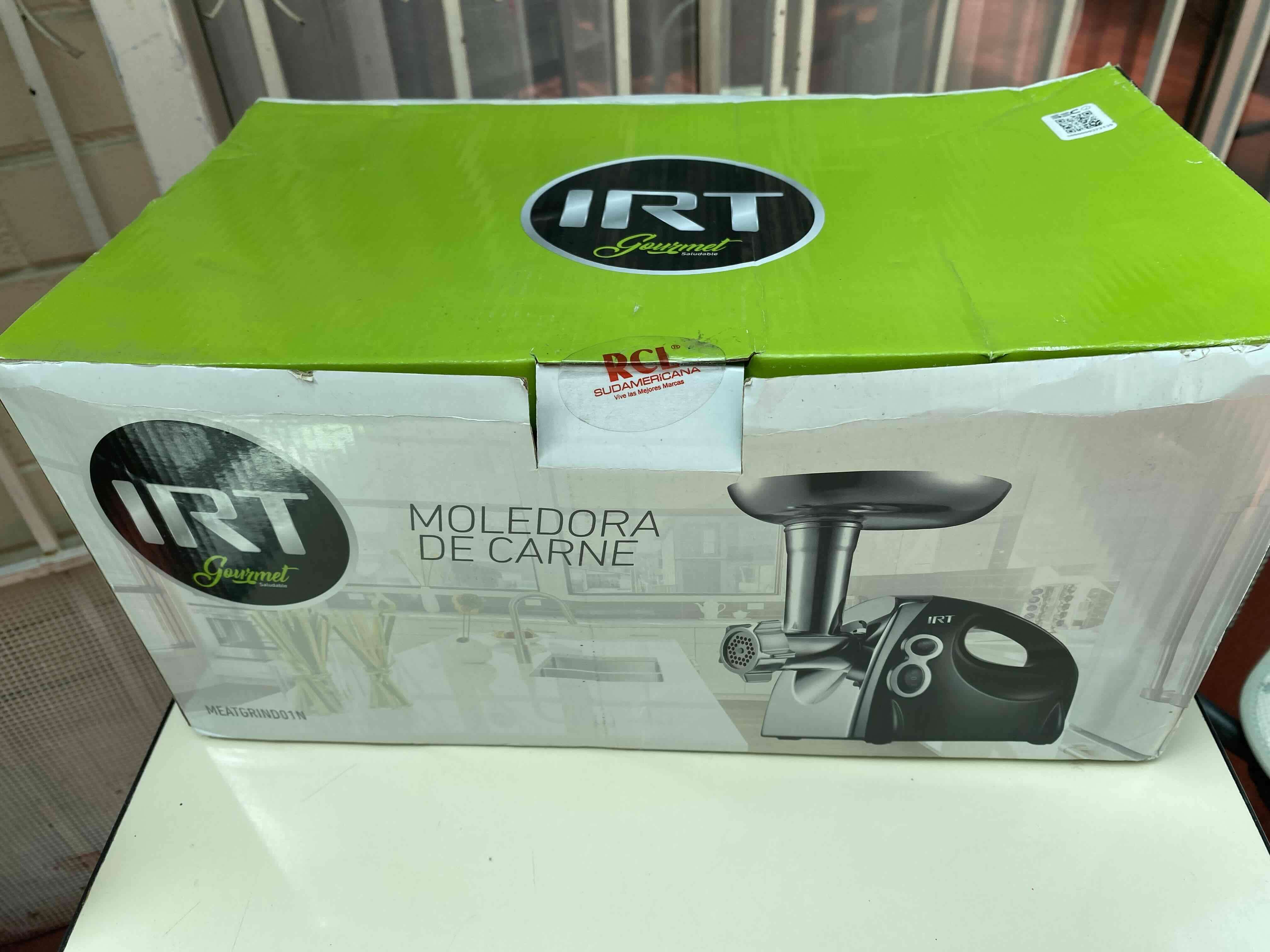 Moledora de carne IRT metálica - miniatura 2