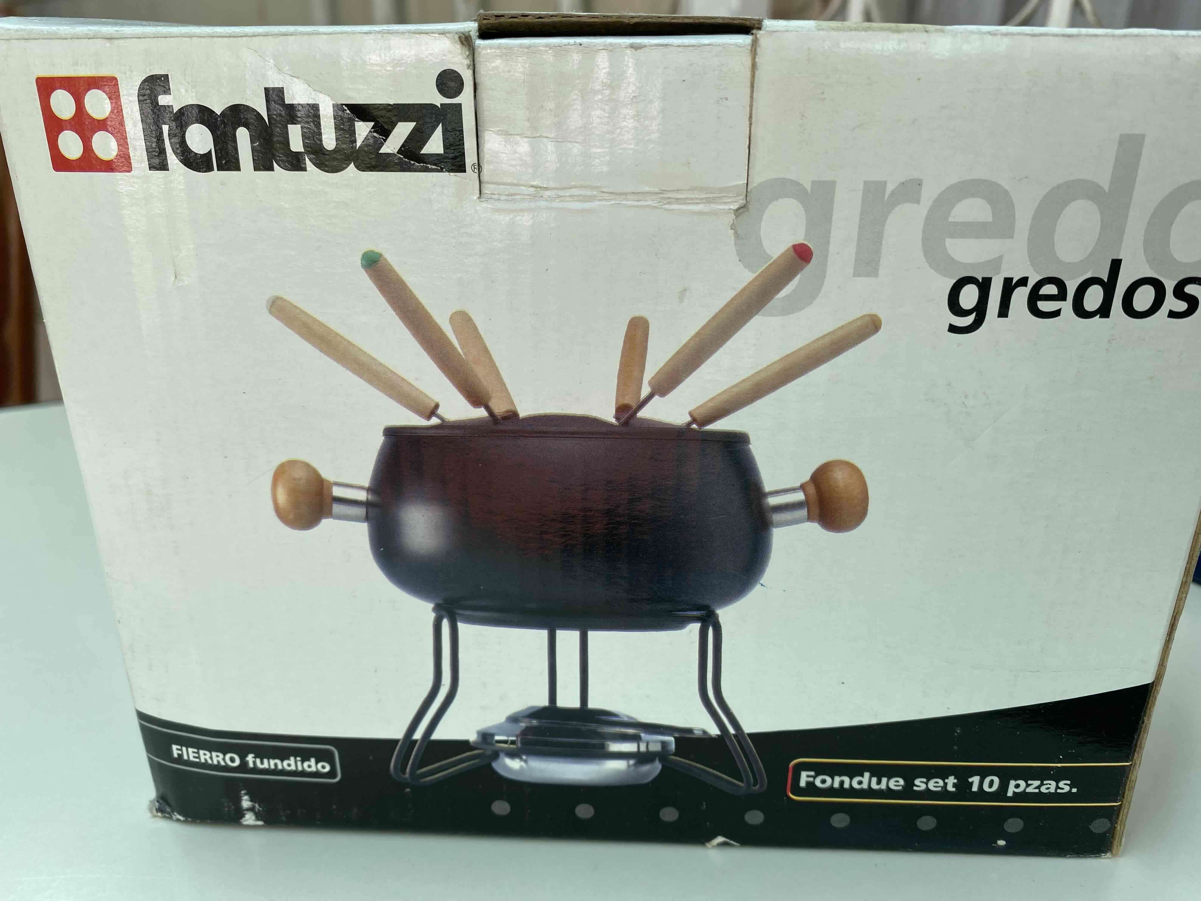 Set de fondue con utensilios de madera - miniatura 2