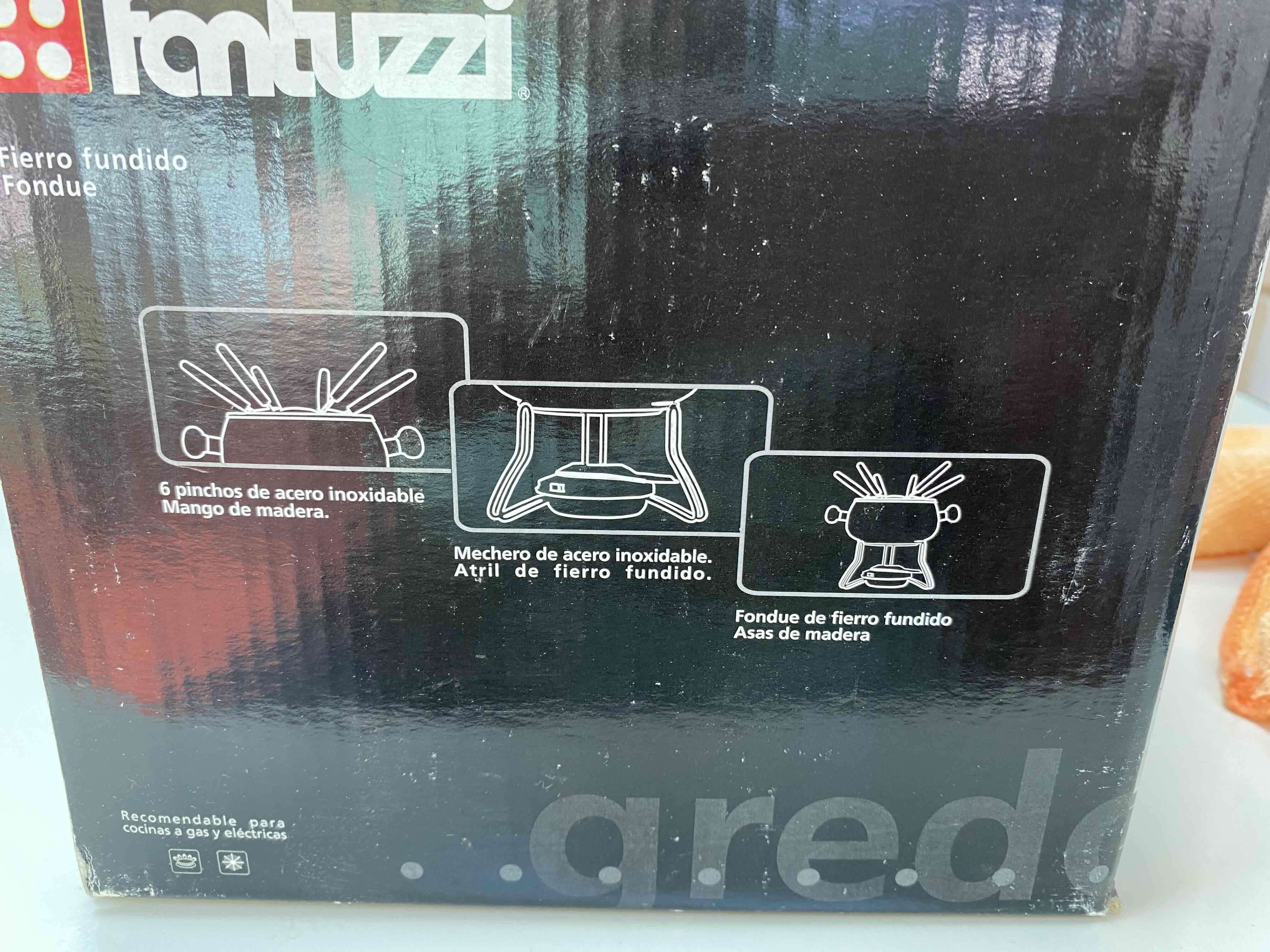 Set de fondue con utensilios de madera - miniatura 3