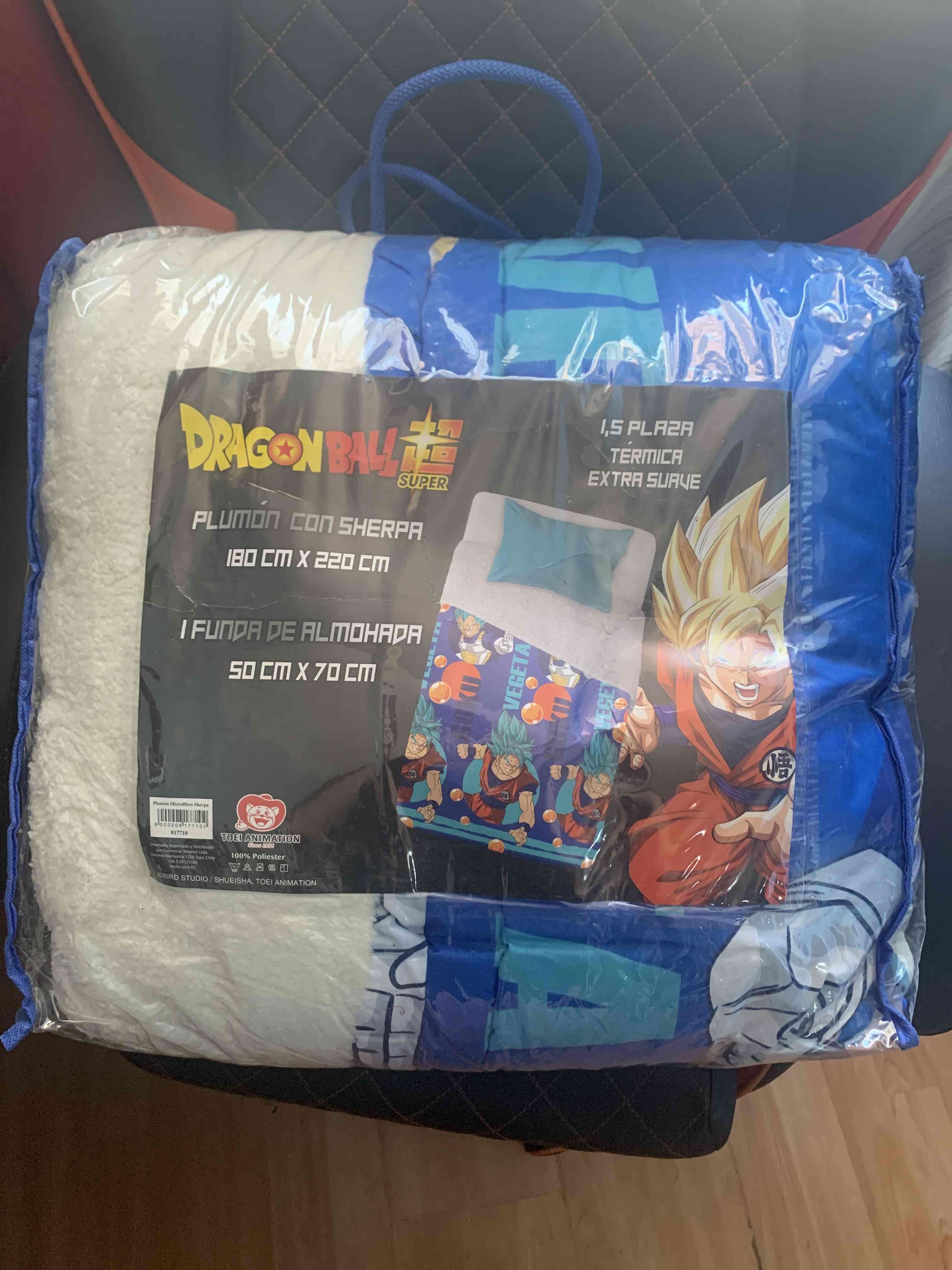 Plumón Dragon Ball Super con funda