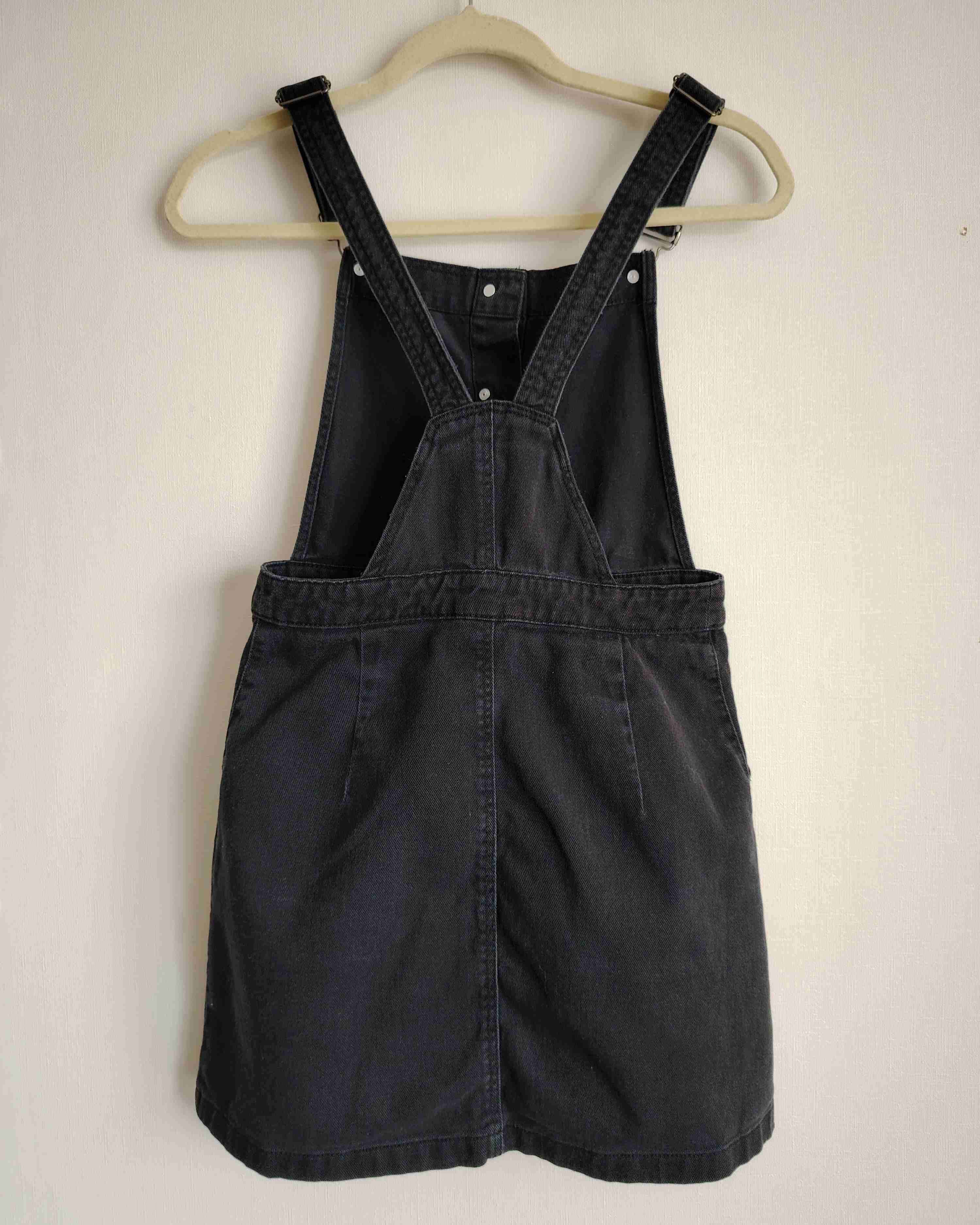 Jardinera Mezclilla Negra 36 - miniatura 2