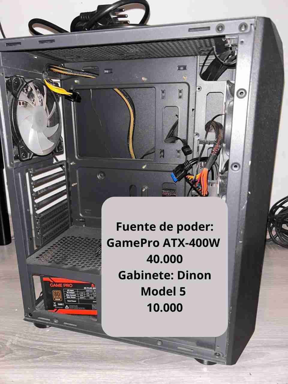 Gabinete Dinon Model 5 negro