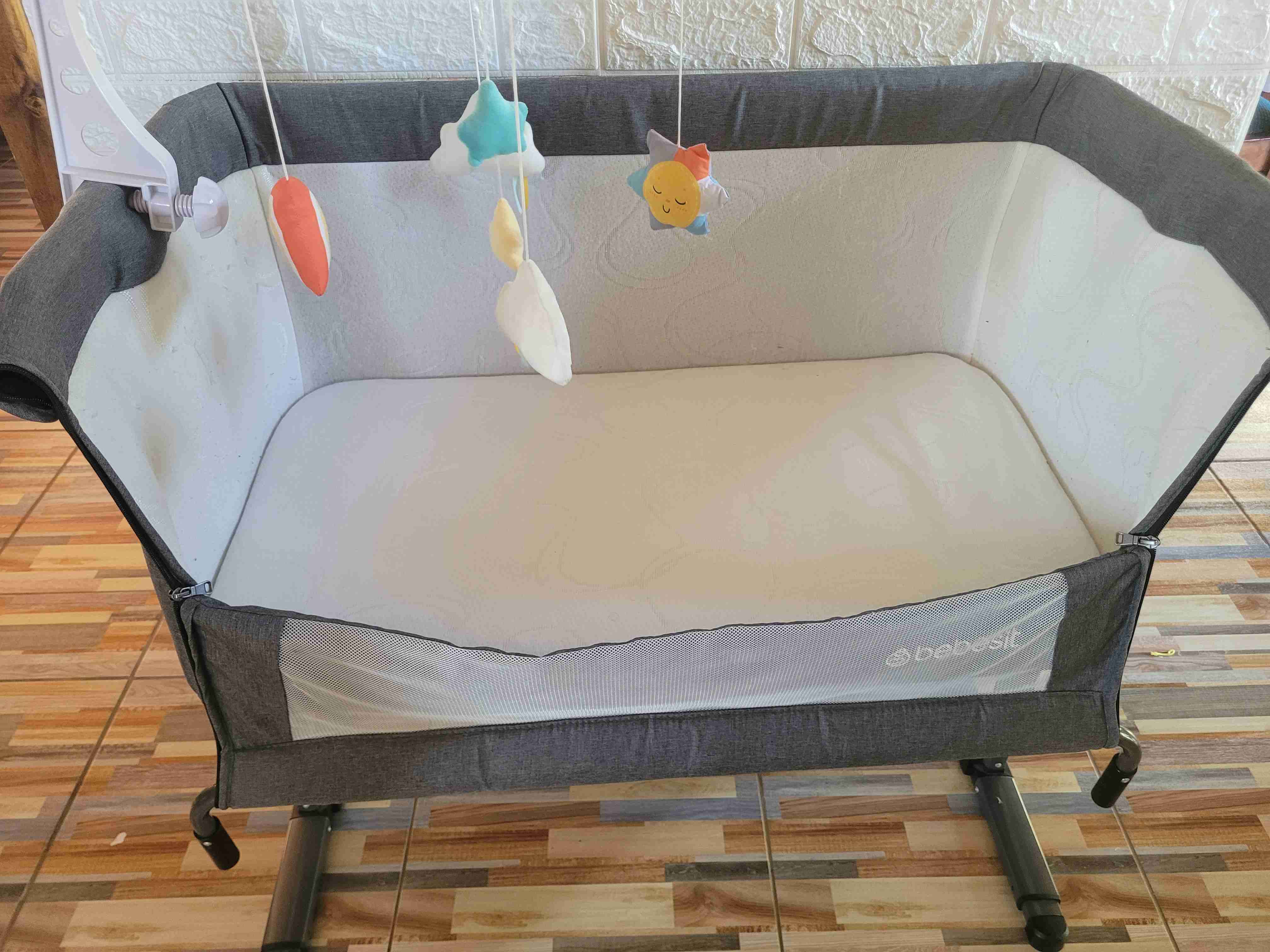 Cuna colecho Bebesit gris - miniatura 4