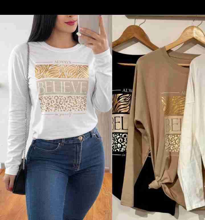 Poleras manga larga italiana