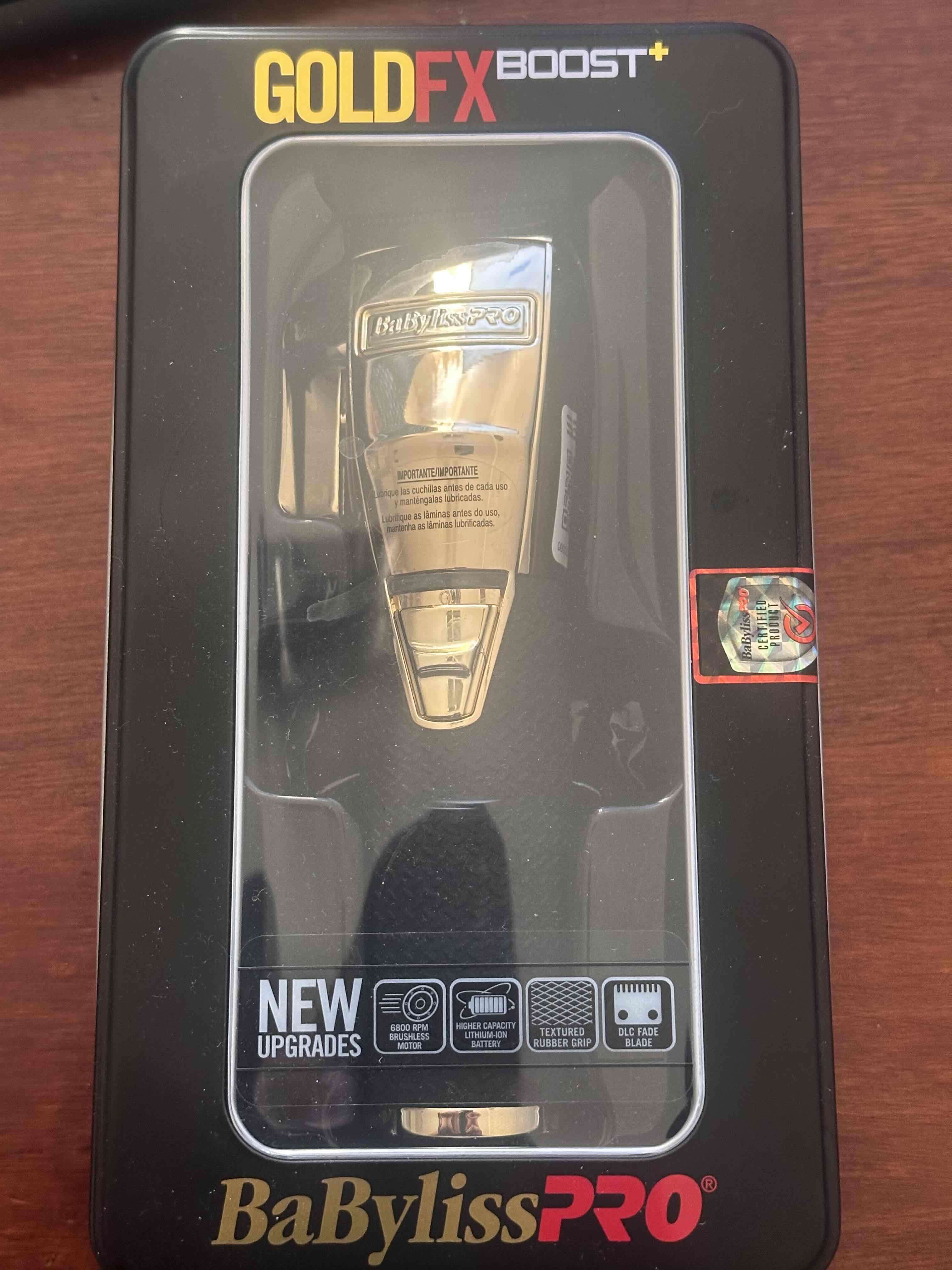Cortadora de cabello Babyliss dorada - miniatura 4