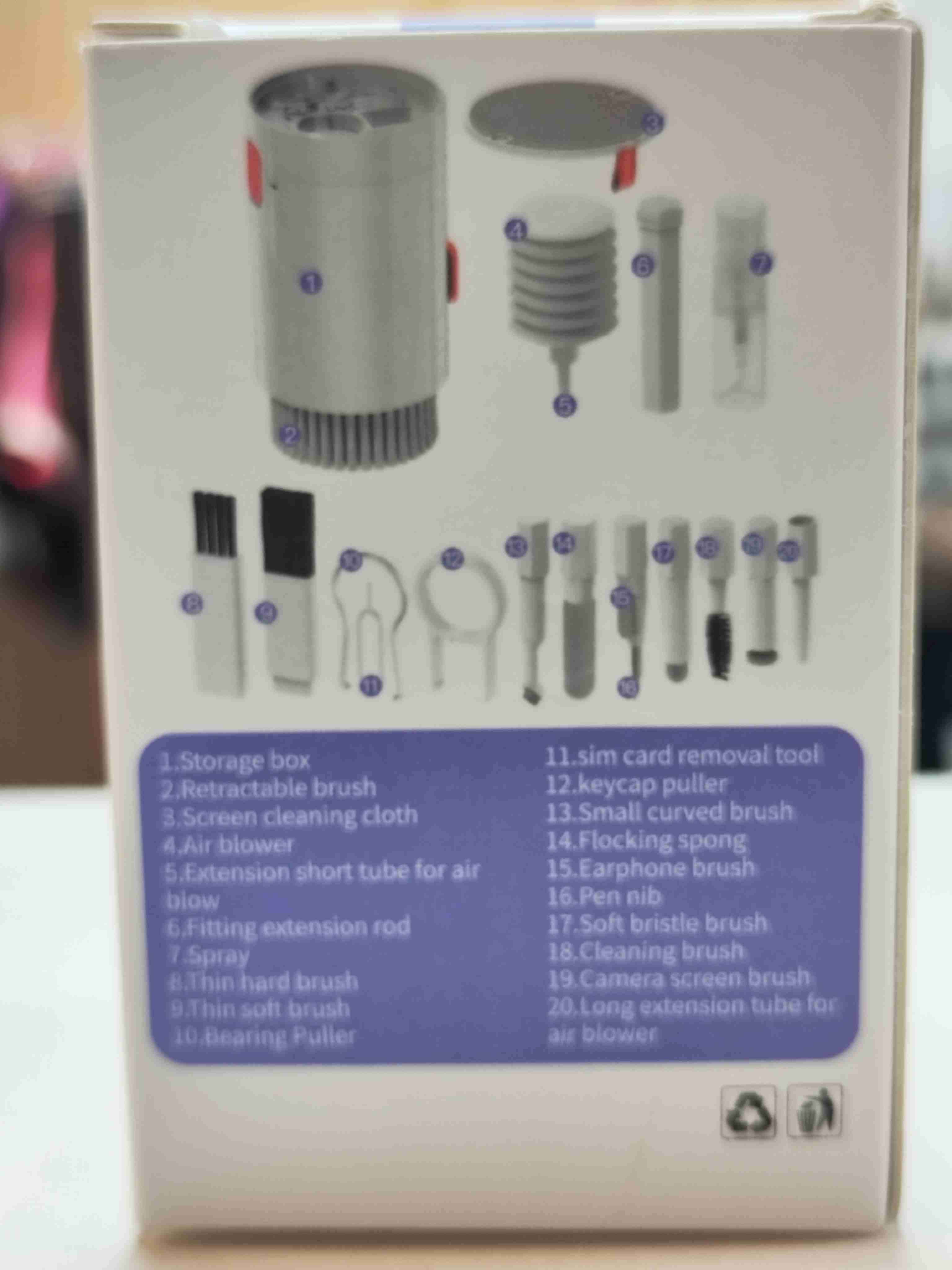 Cepillo de limpieza multifuncional 20 en 1 - miniatura 2