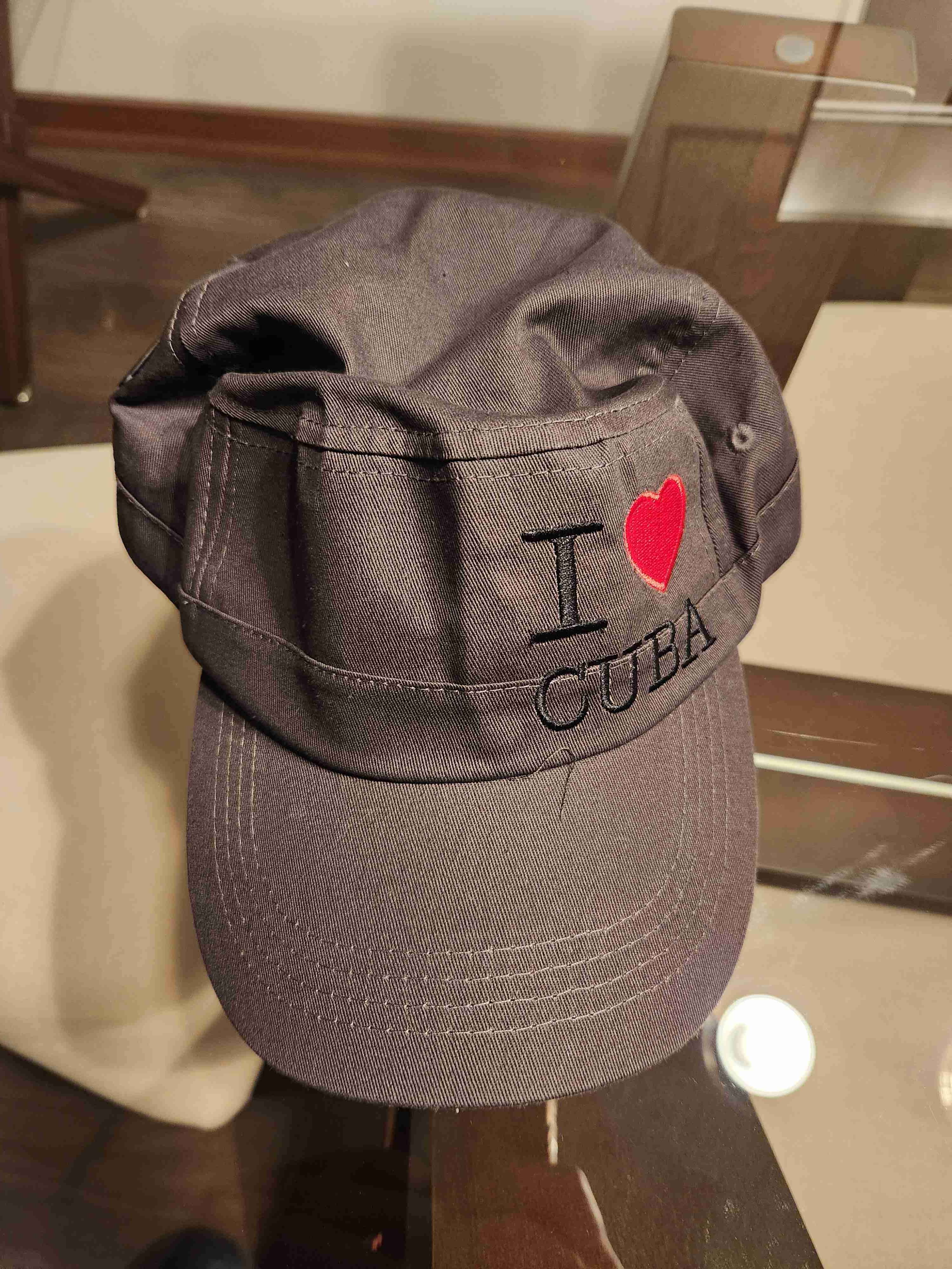 Gorra I Love Cuba negra