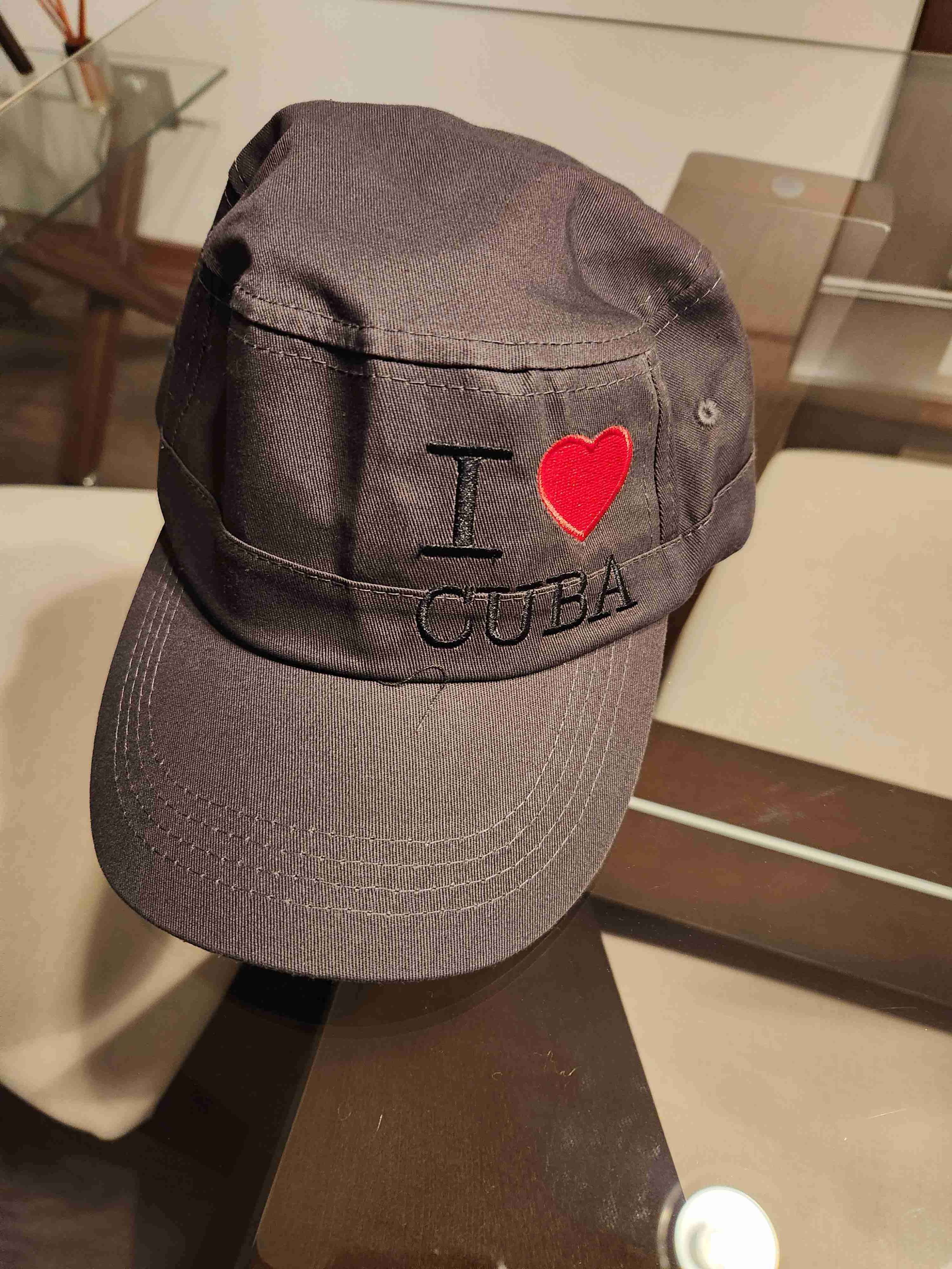 Gorra I Love Cuba negra - miniatura 5