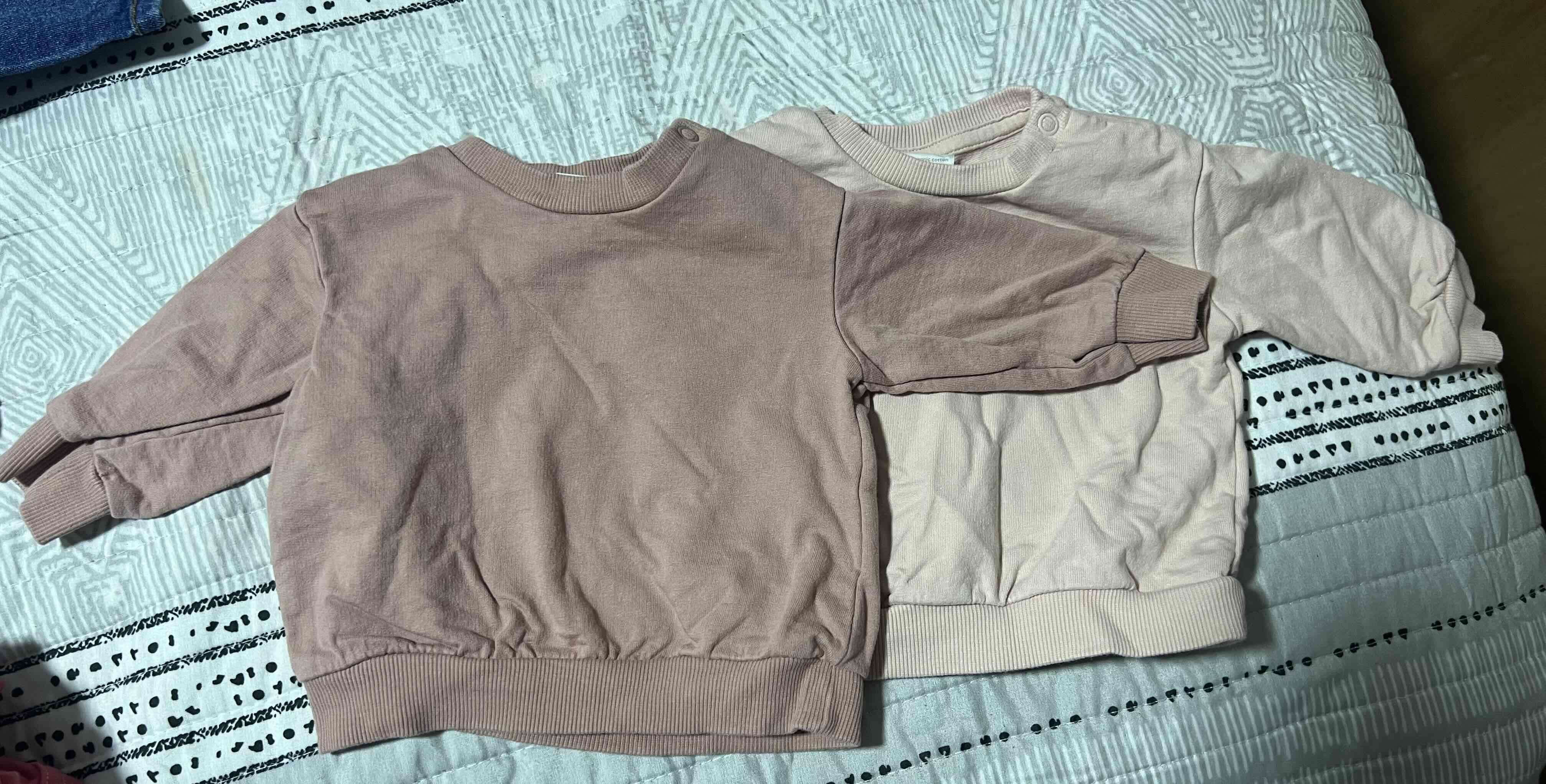 Polerones de bebé rosados H&M 2-4 meses