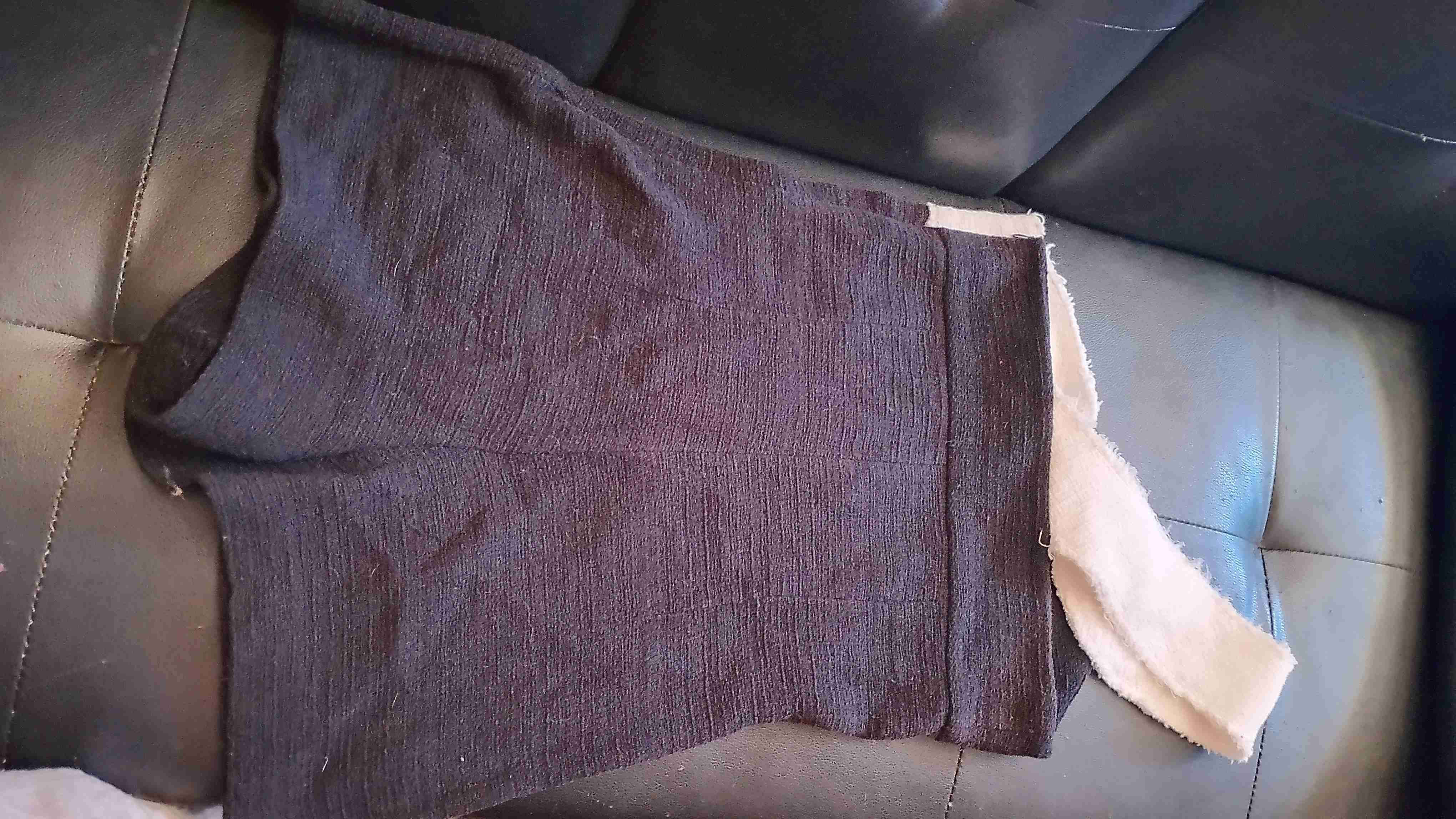 Vestido blanco con encaje y enterito marca zara - miniatura 2