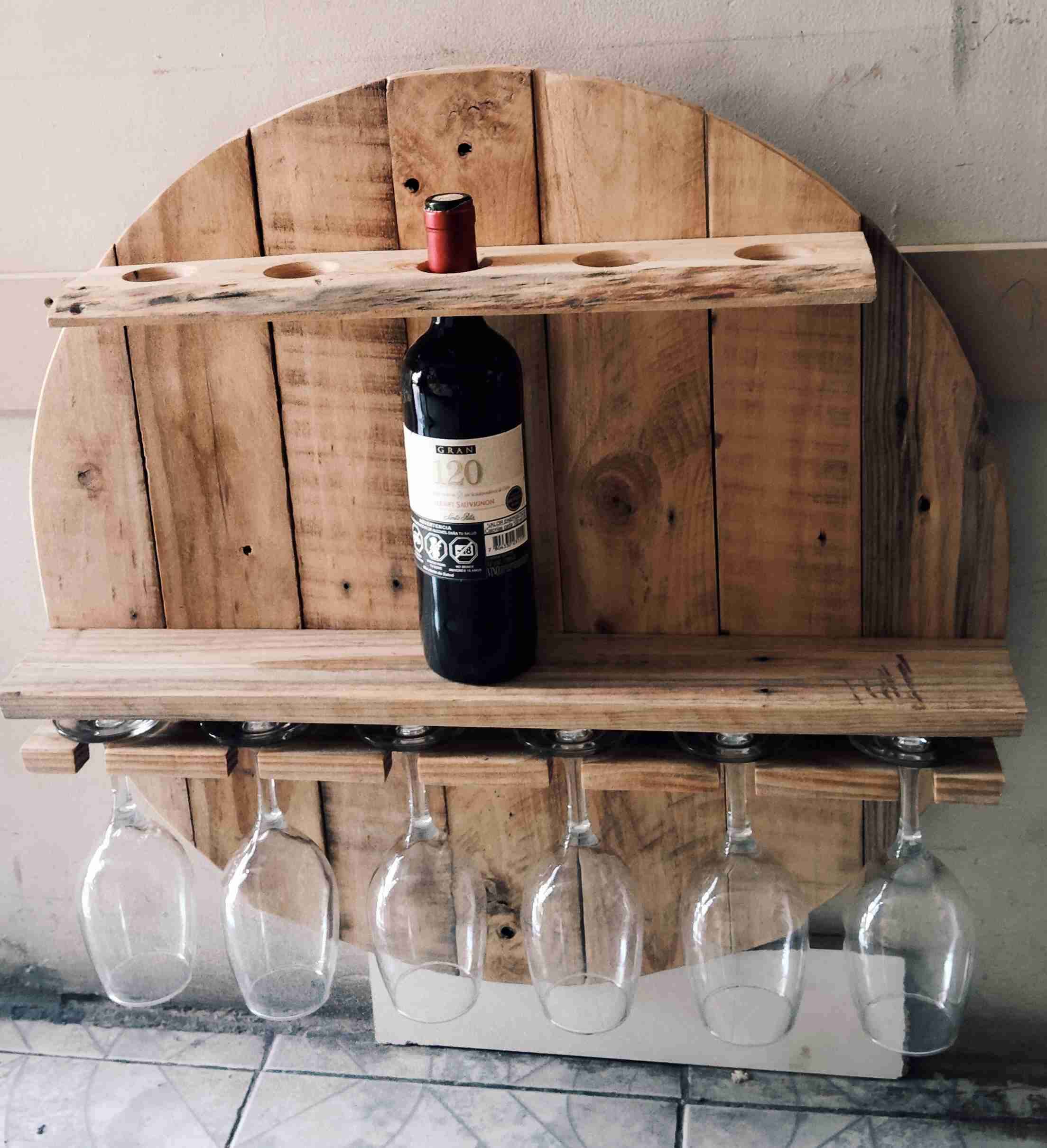 Caba vinos para pared - miniatura 2