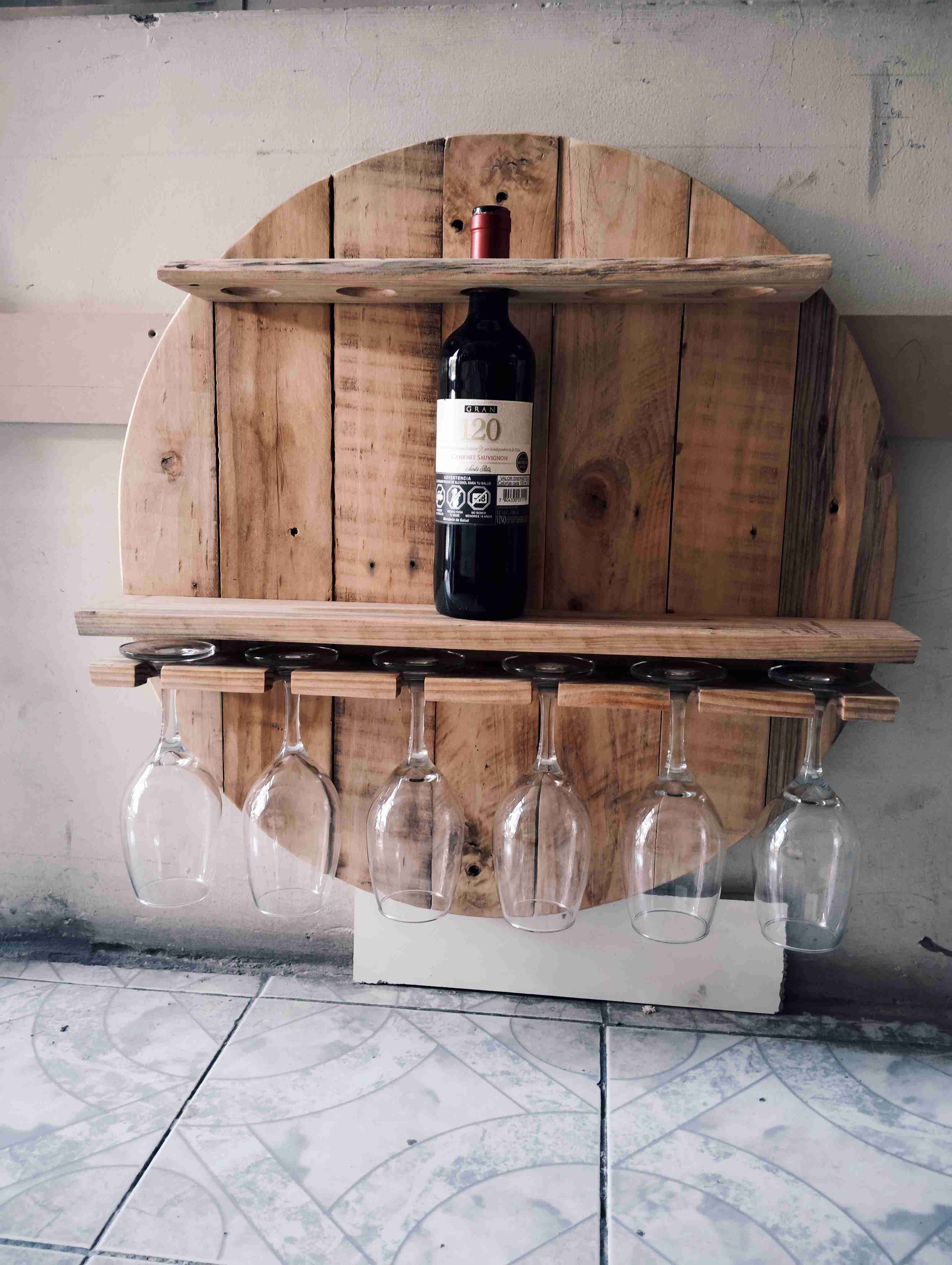 Caba vinos para pared - miniatura 3