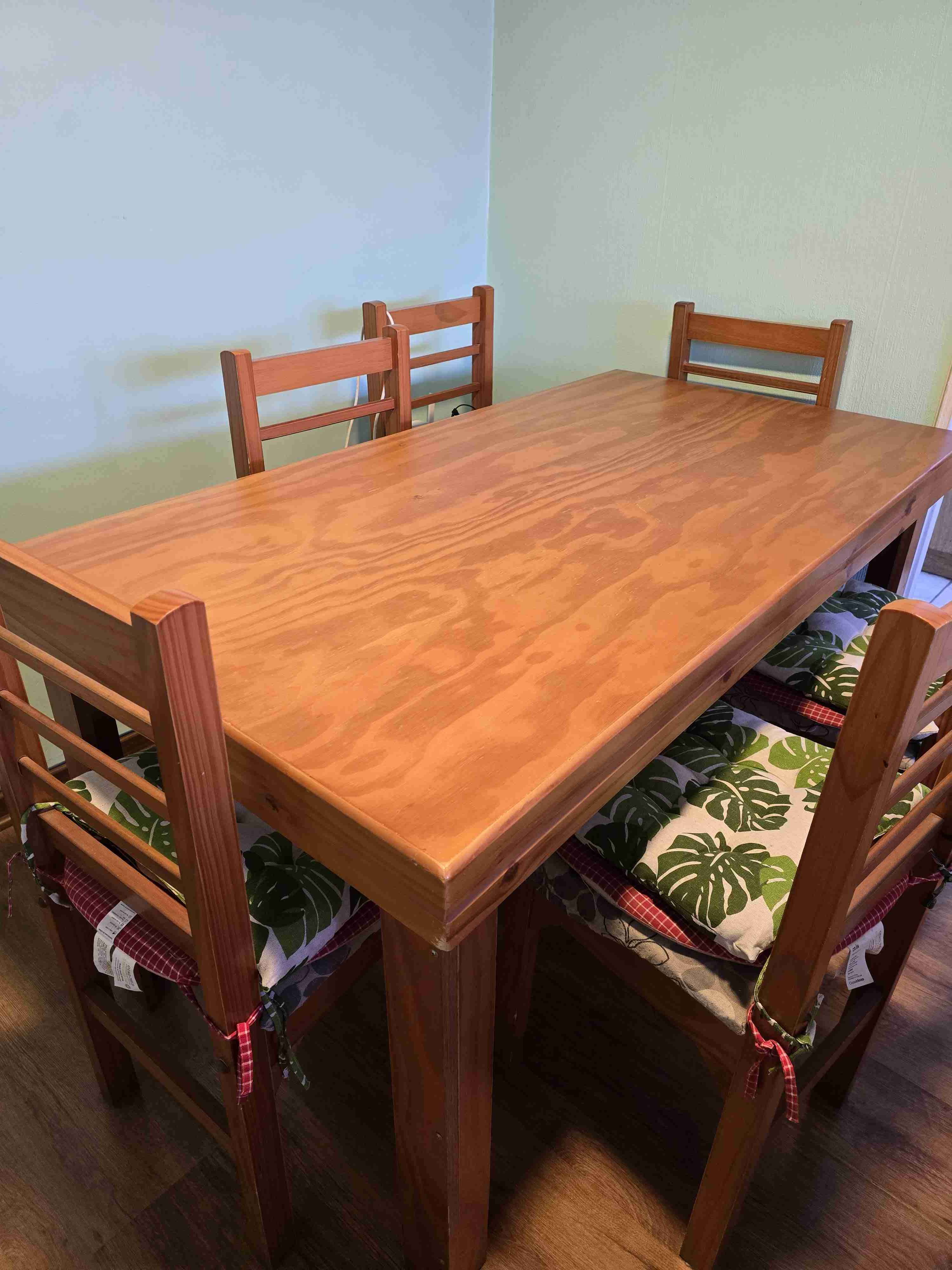 Mesa de madera amplia - miniatura 3