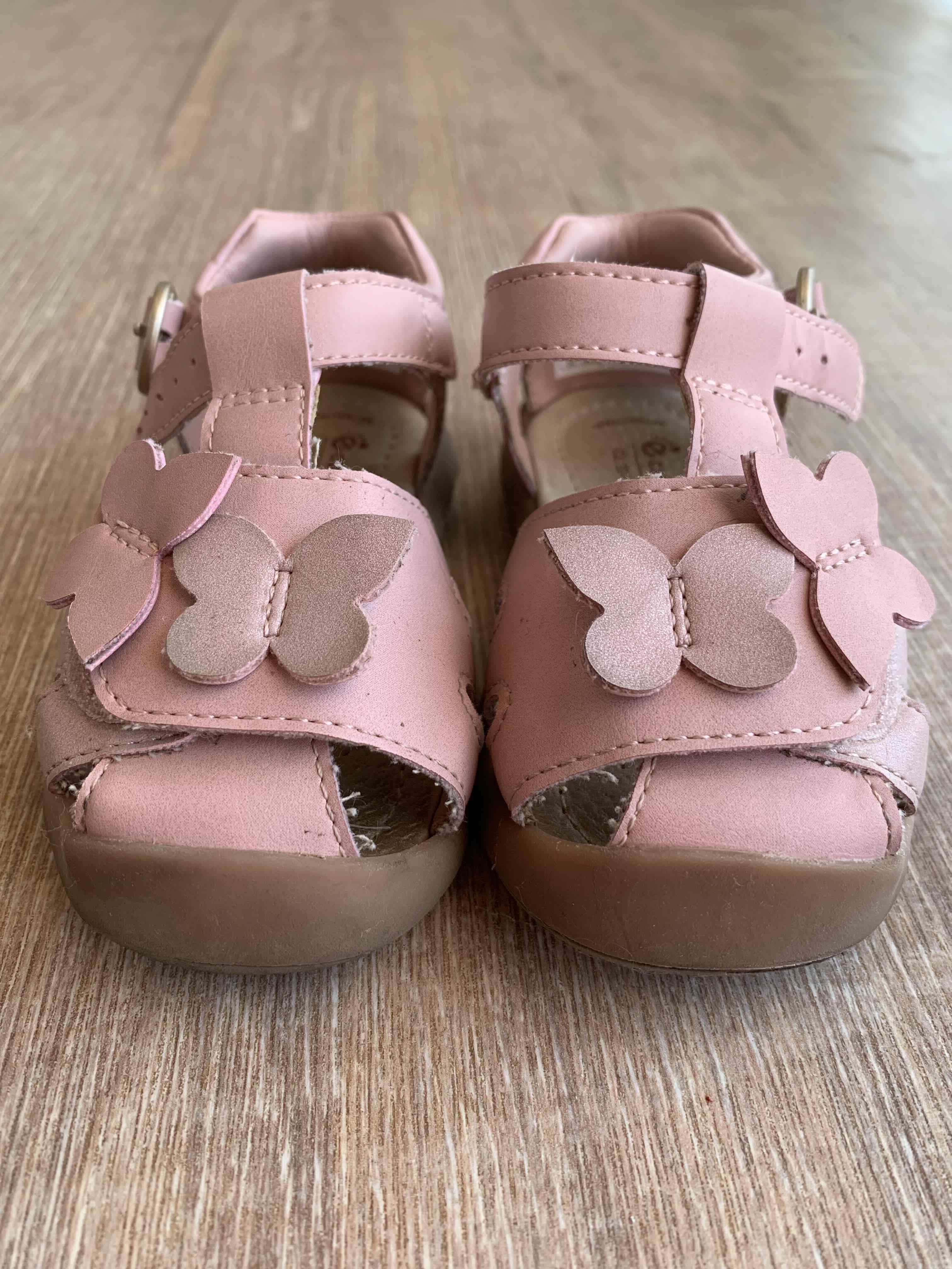 Sandalias rosadas para niña. Colloky - miniatura 2