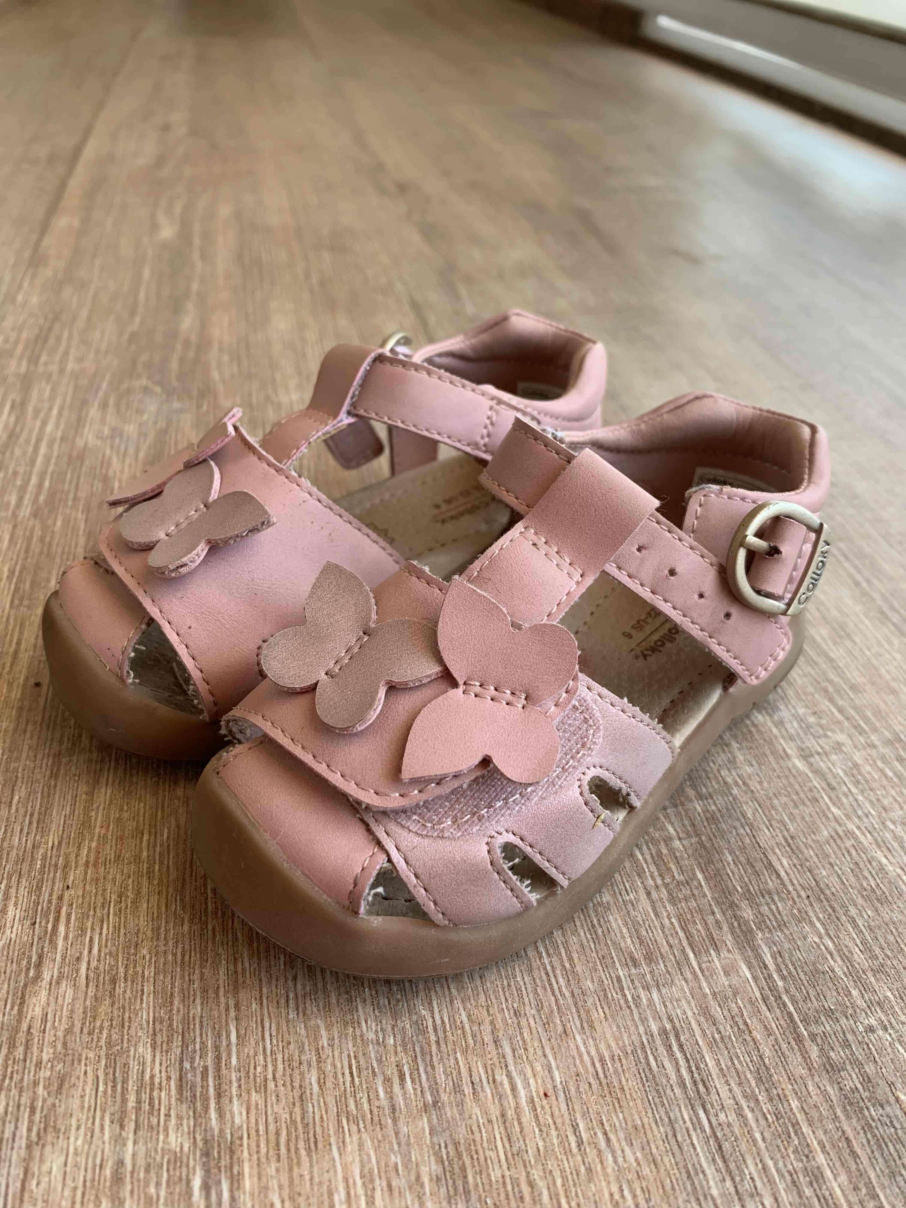 Sandalias rosadas para niña. Colloky - miniatura 4