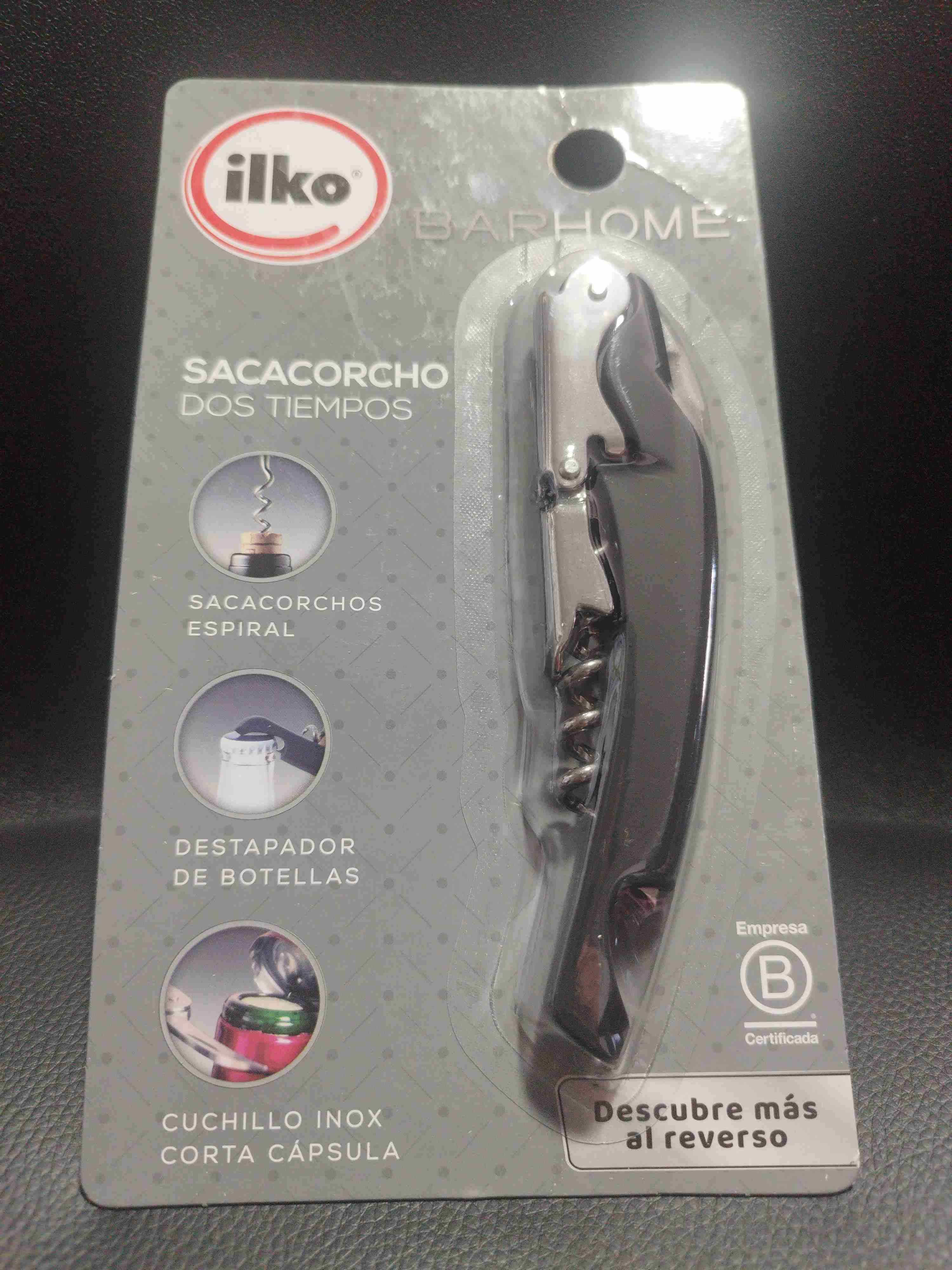 Sacacorcho dos tiempos Ilko nuevo