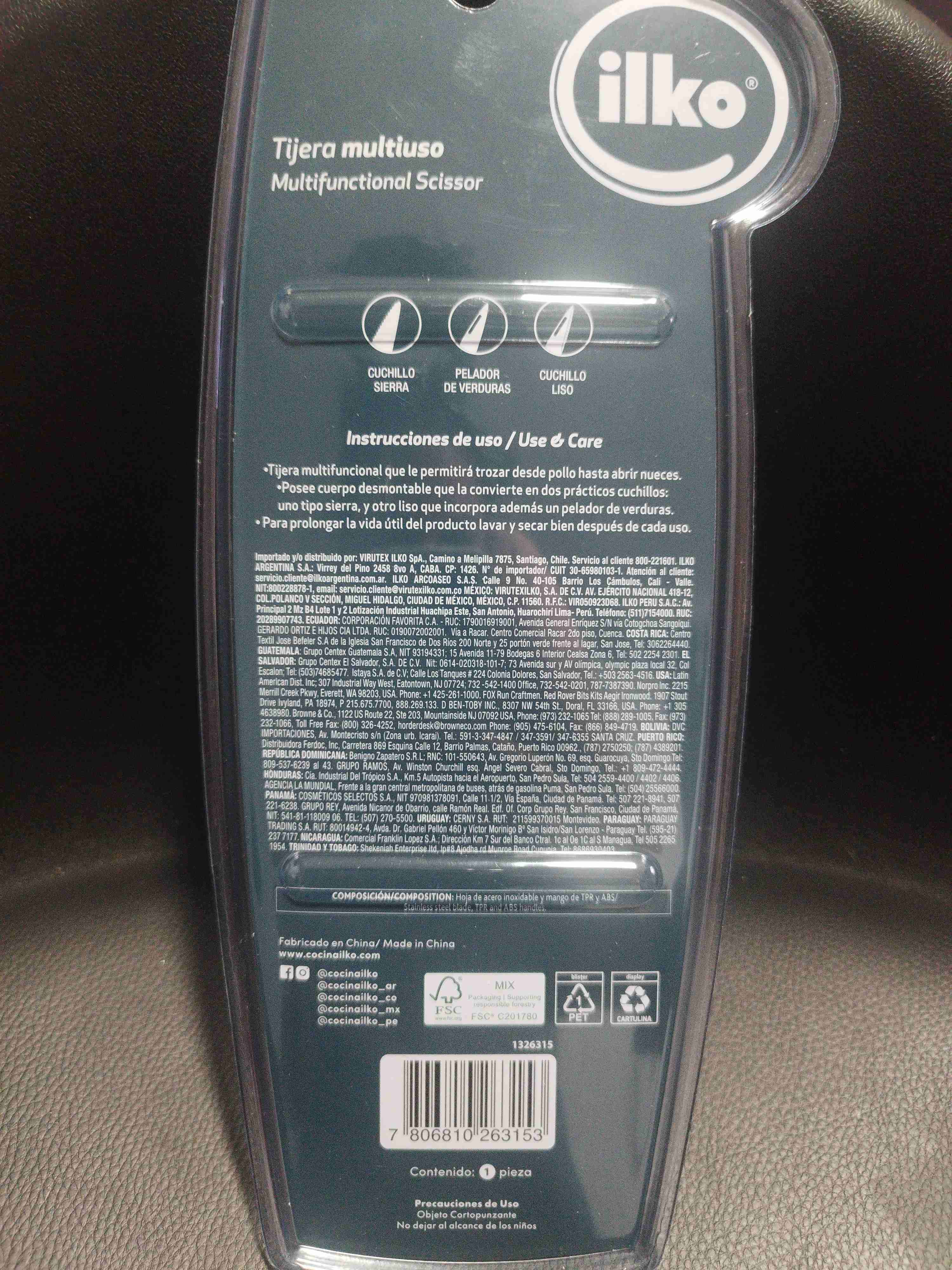 Tijera multifuncional Ilko nueva - miniatura 2