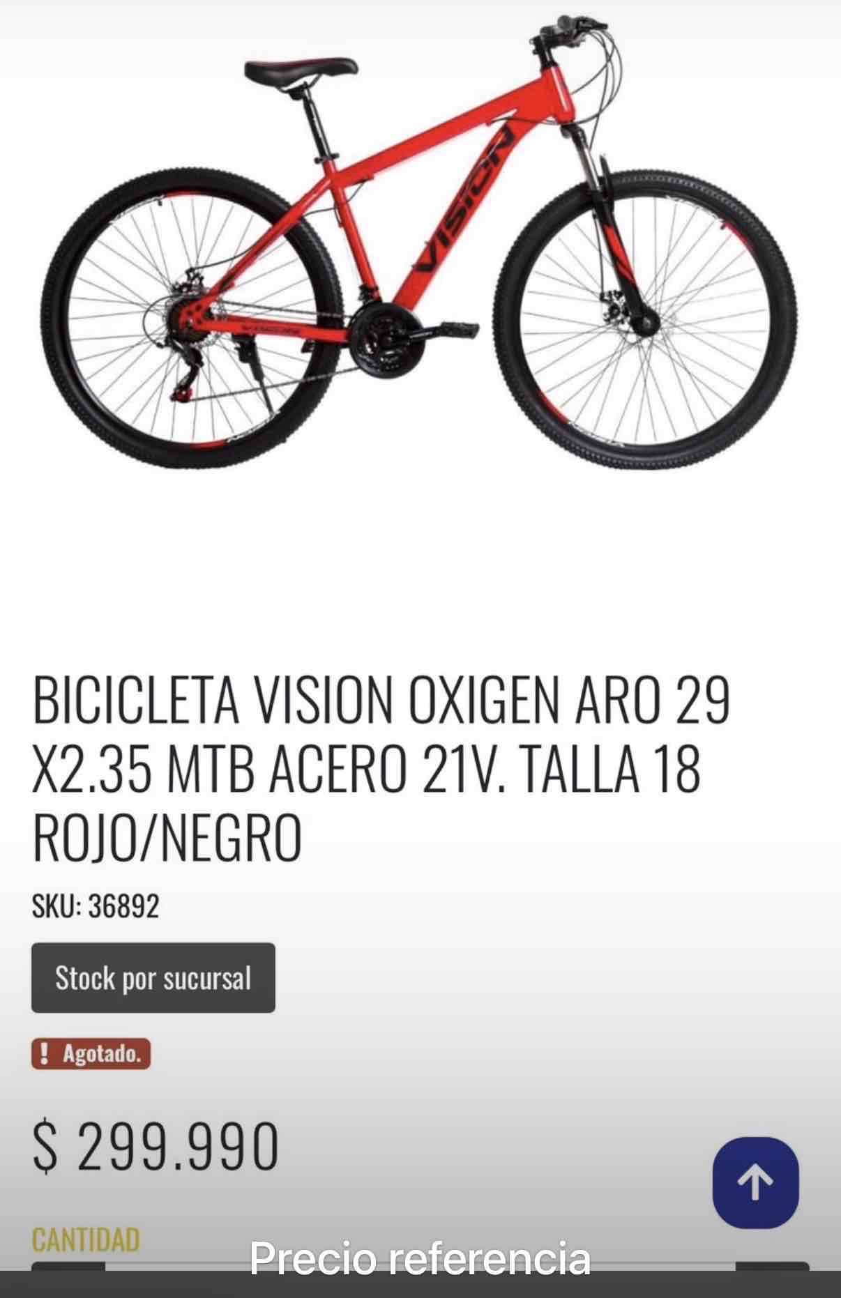 Bicicleta Vision aro 29 - miniatura 2