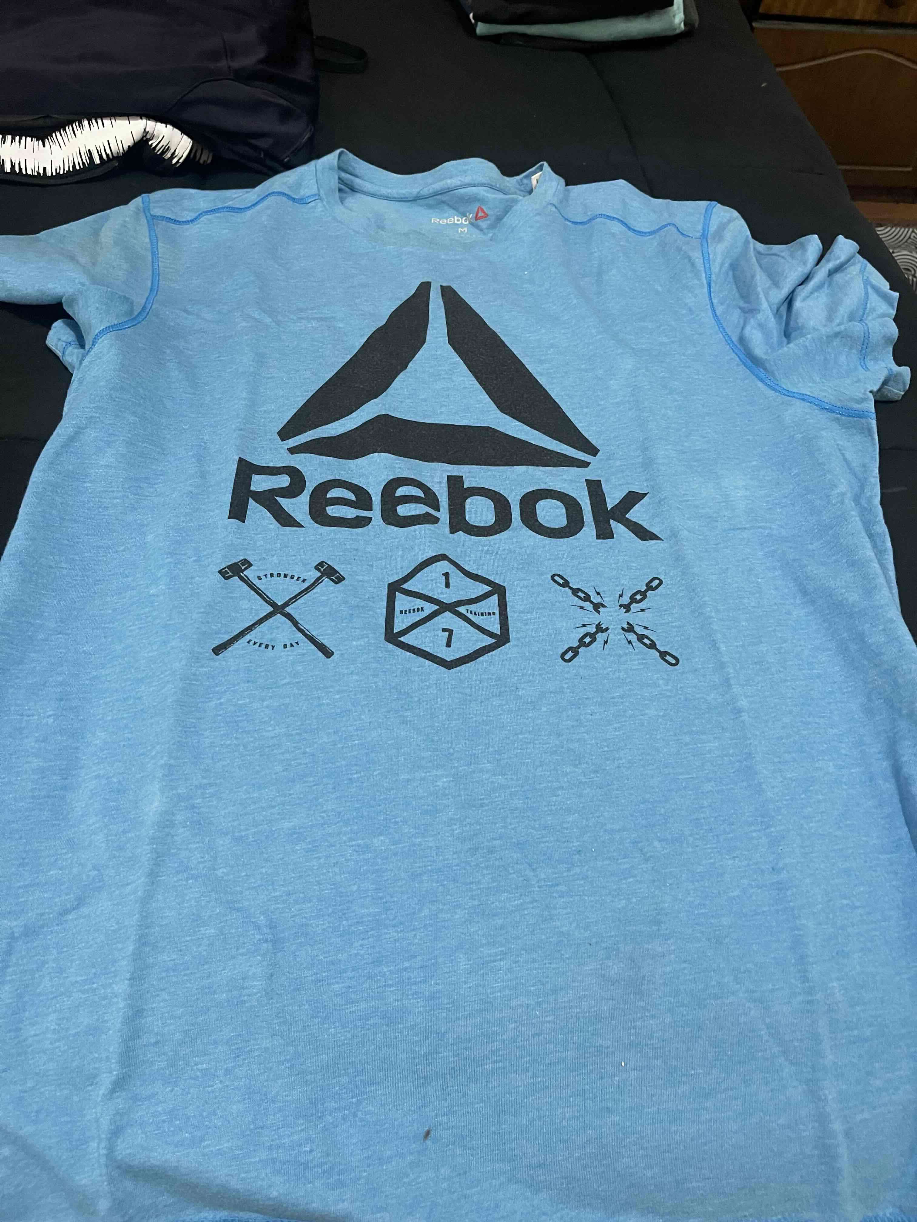 Polera CrossFit azul Reebok - miniatura 3